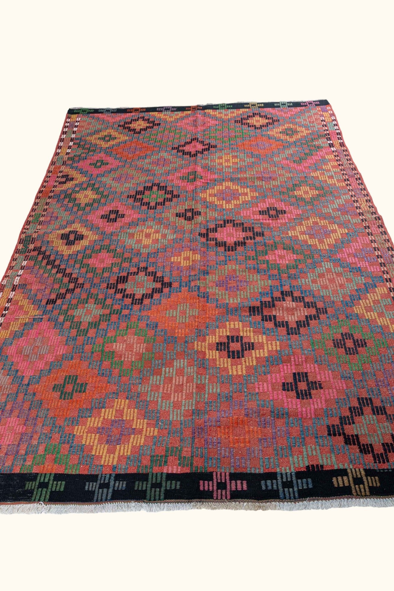 USAK CICIM Vintage Kelim 275x162cm - Wild Heart Free Soul