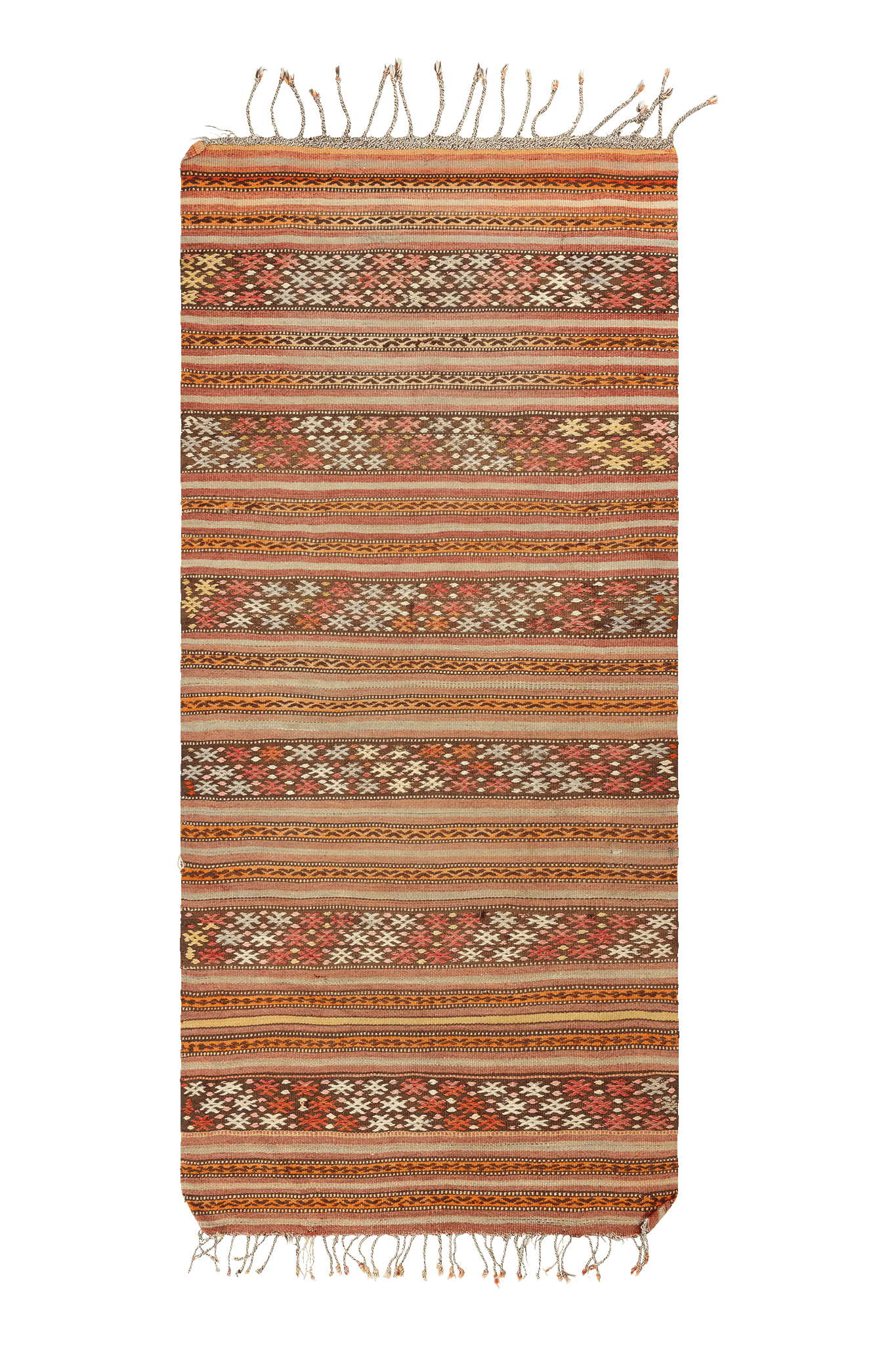 USAK Vintage Cicim Kelim 205x95cm - Wild Heart Free Soul