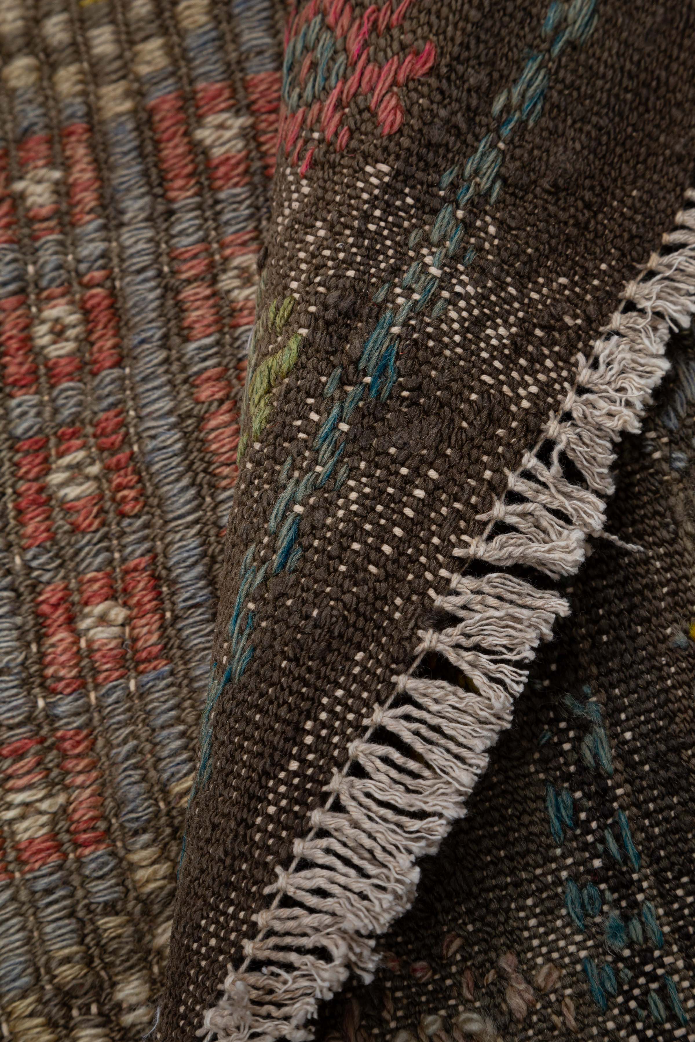 USAK Vintage Cicim Kelim 270x182cm - Wild Heart Free Soul