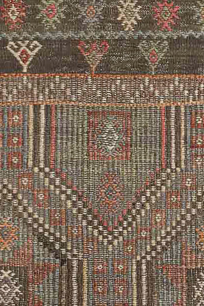 USAK Vintage Cicim Kelim 270x182cm - Wild Heart Free Soul