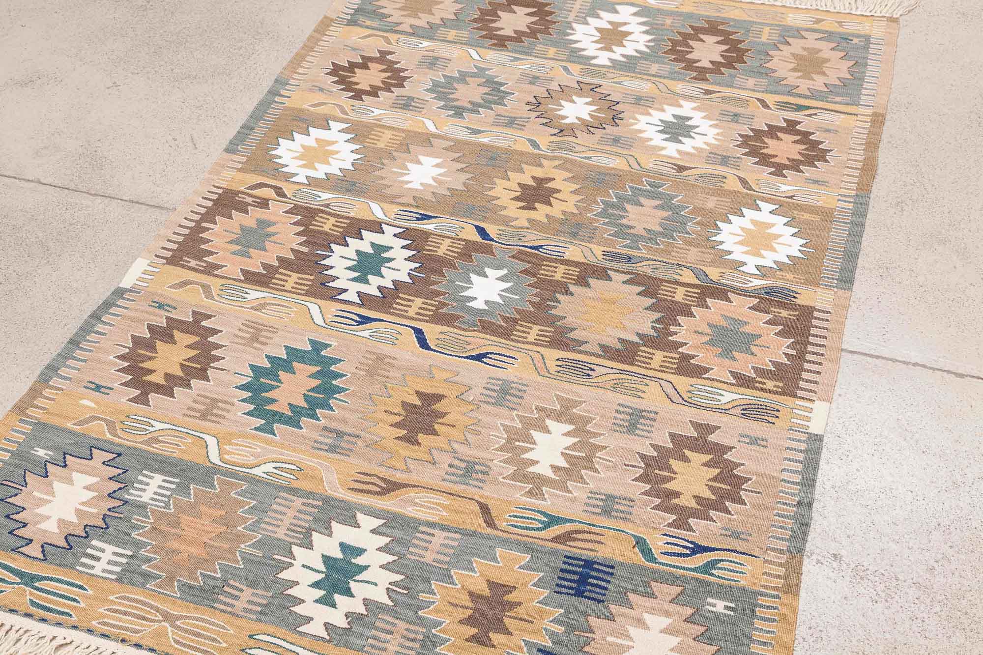 USAK Vintage Kelim 168x112cm - Wild Heart Free Soul