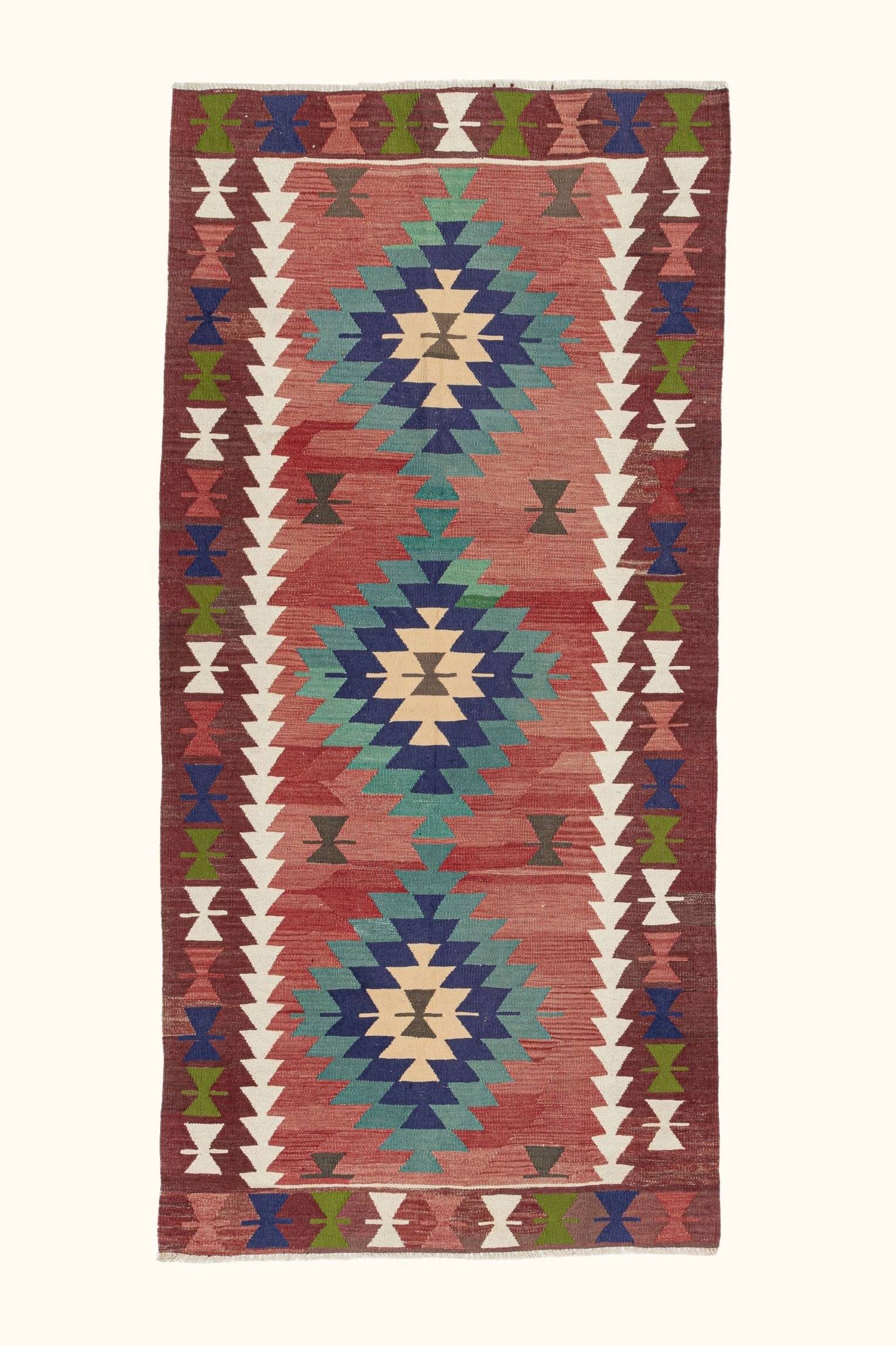 USAK Vintage Kelim 193x91cm - Wild Heart Free Soul