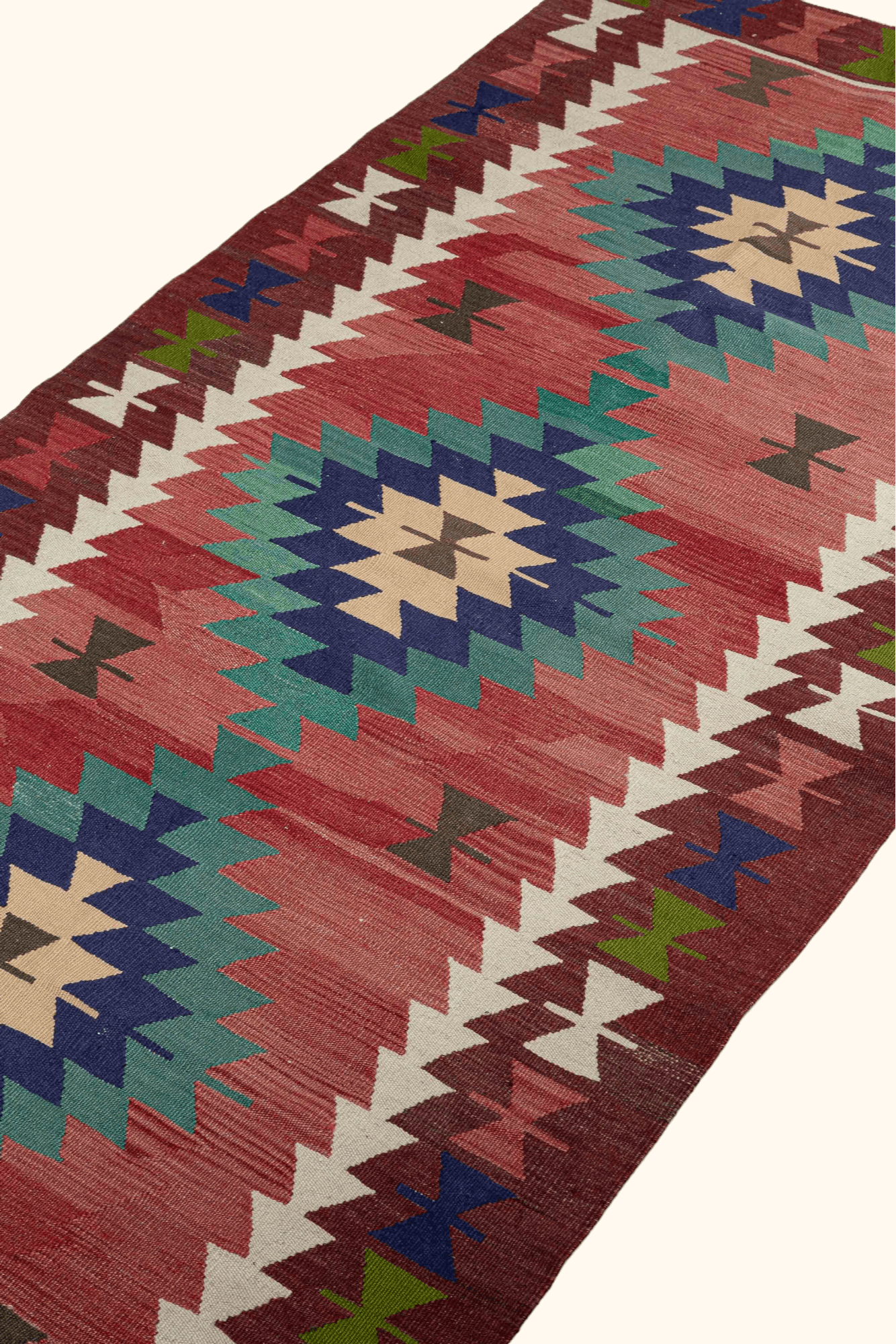 USAK Vintage Kelim 193x91cm - Wild Heart Free Soul