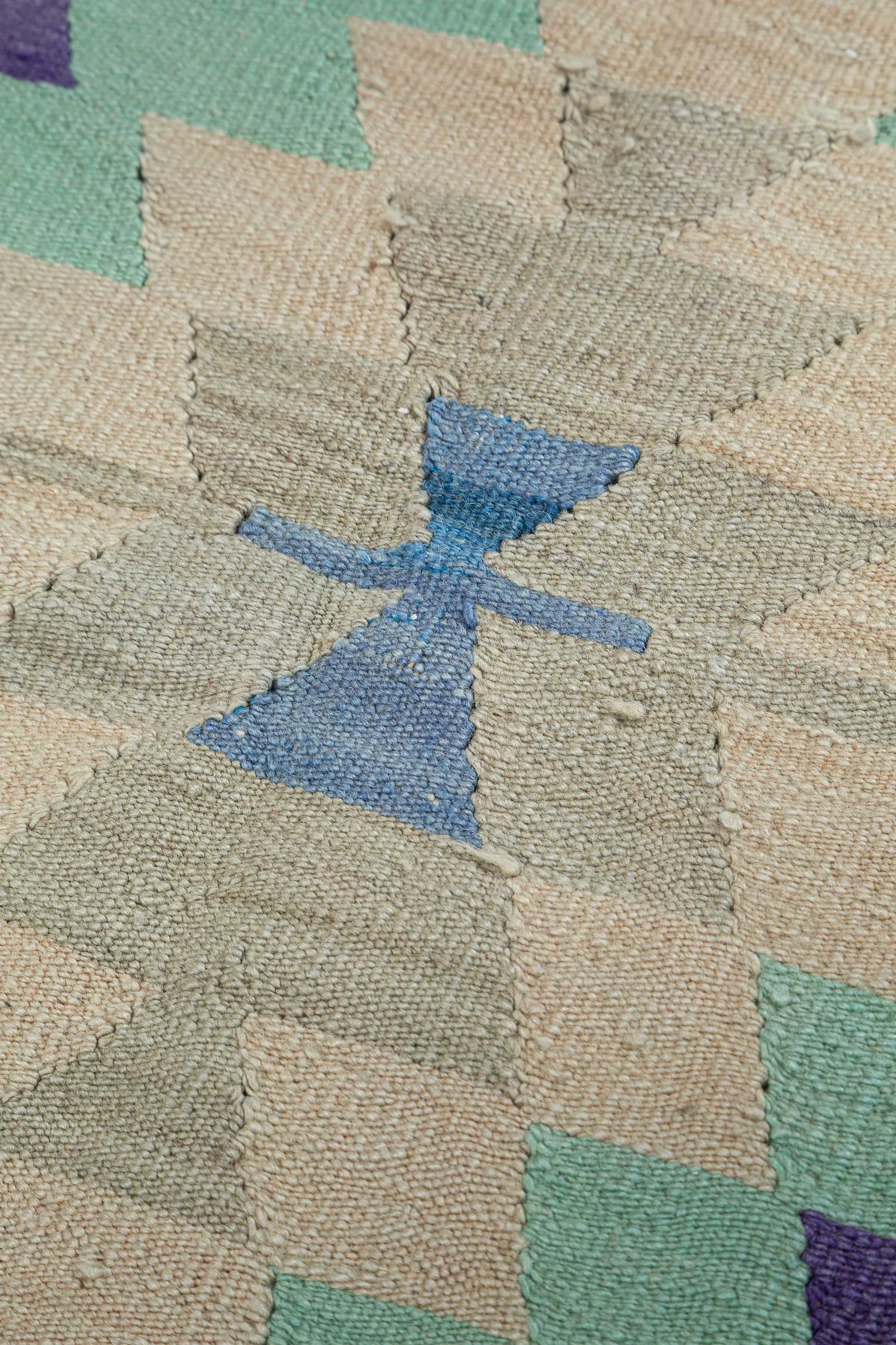 USAK Vintage Kelim 211x170cm - Wild Heart Free Soul