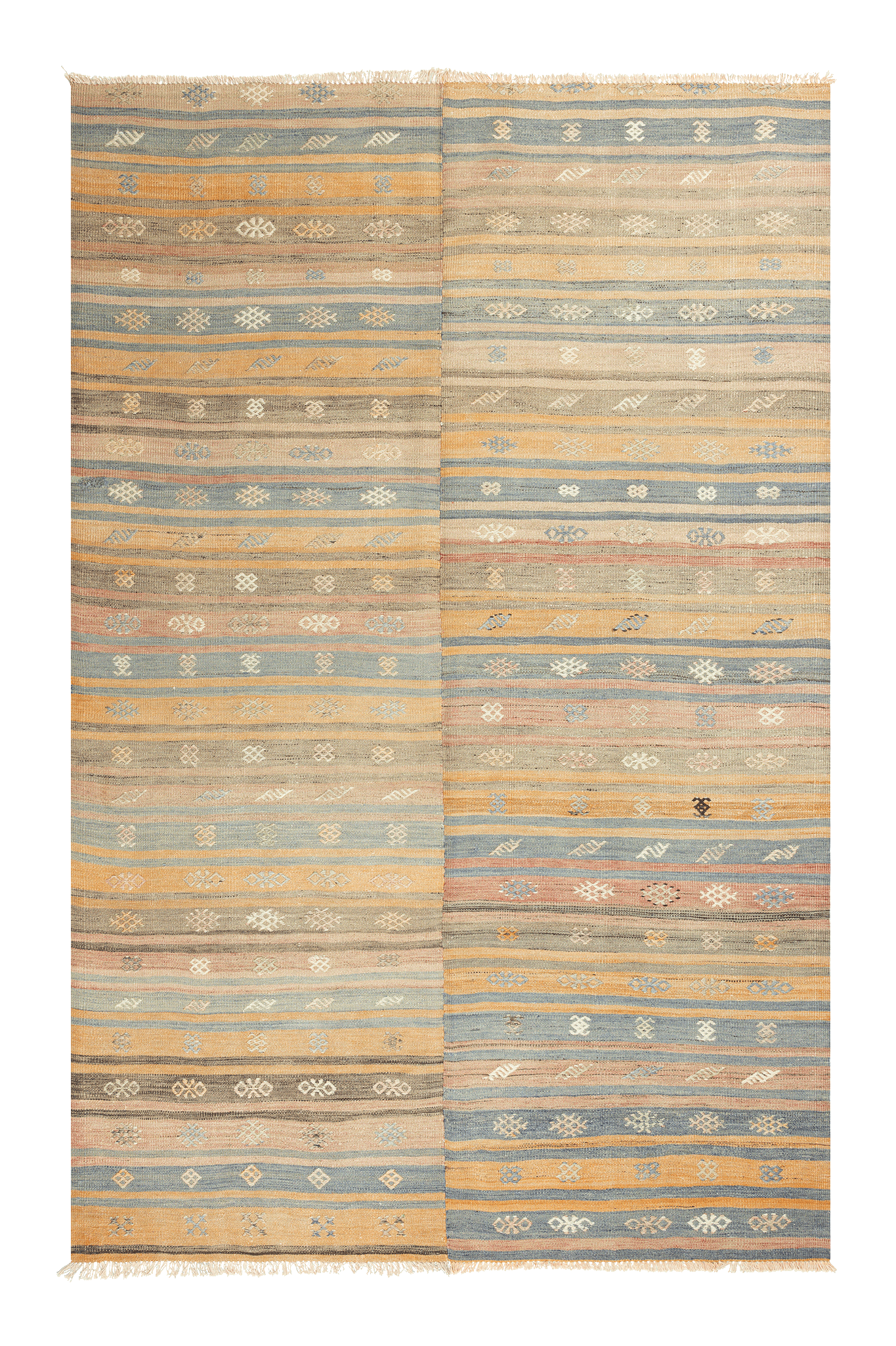 USAK Vintage Kelim 242x156cm - Wild Heart Free Soul