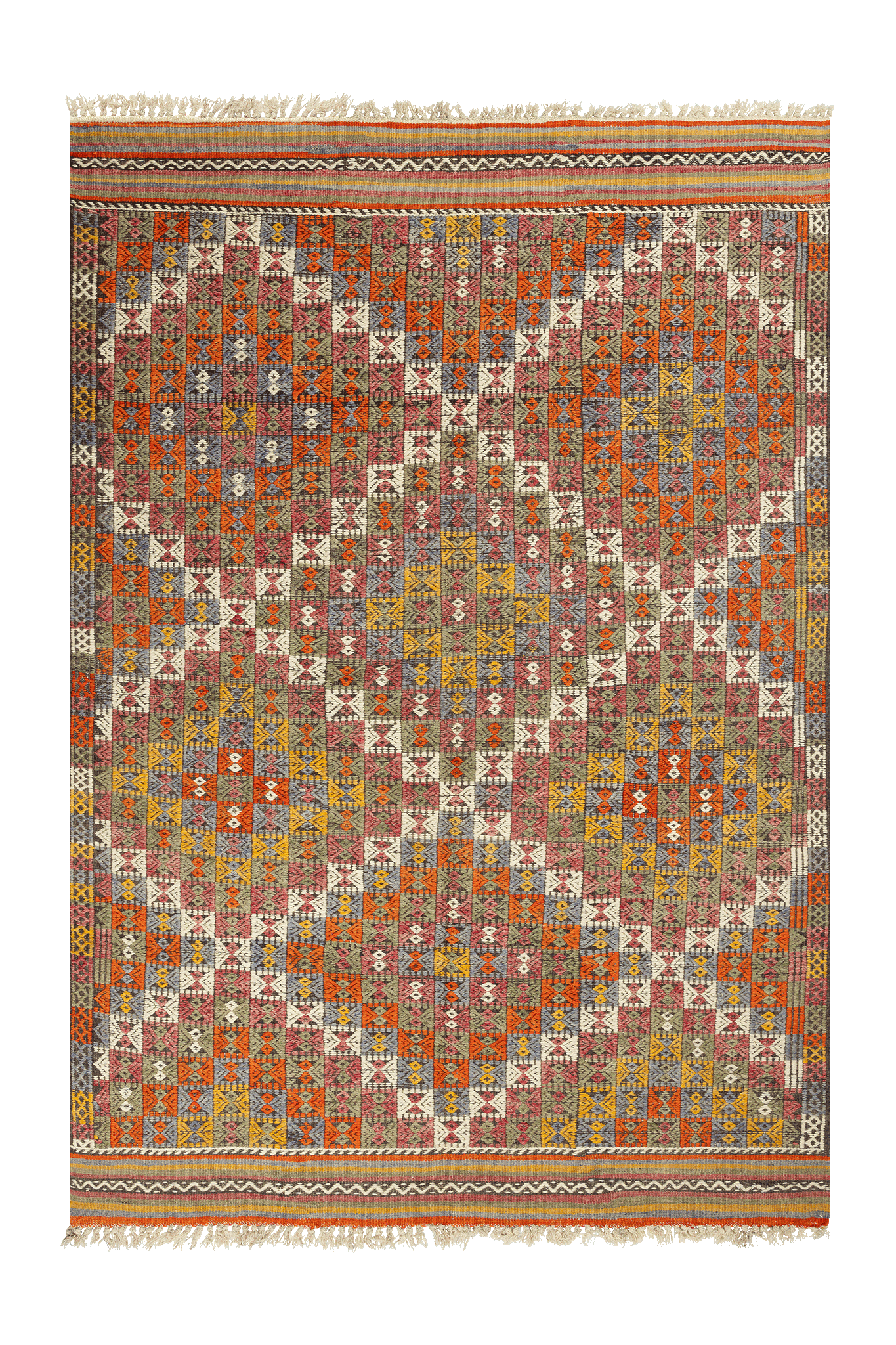 USAK Vintage Kelim 242x165cm - Wild Heart Free Soul