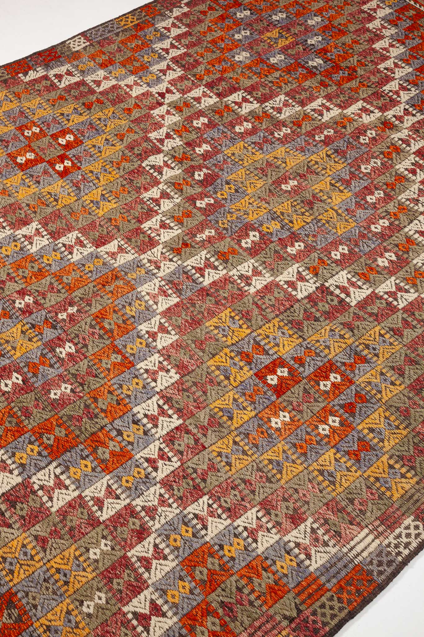 USAK Vintage Kelim 242x165cm - Wild Heart Free Soul