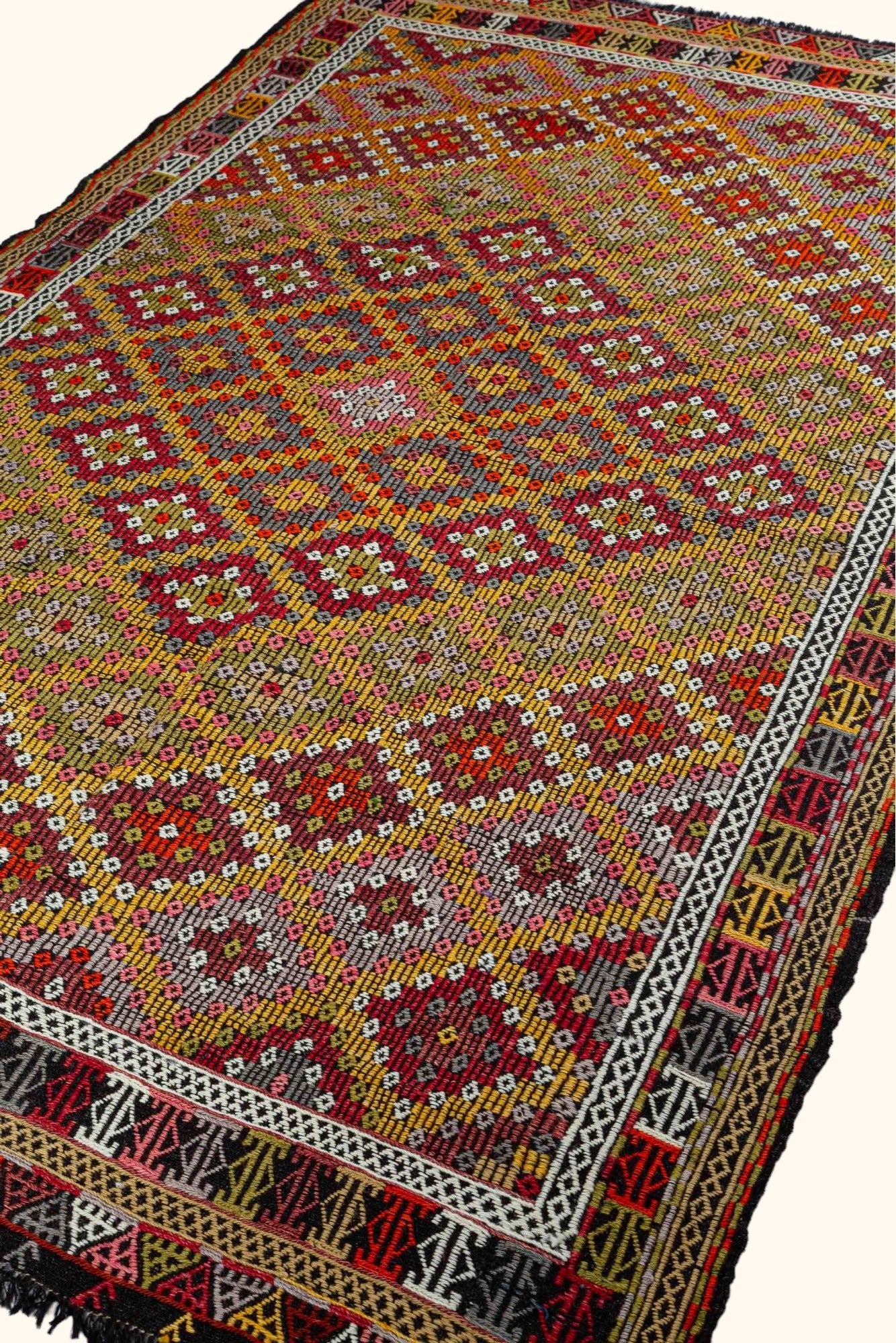 USAK Vintage Kelim 255x165cm - Wild Heart Free Soul