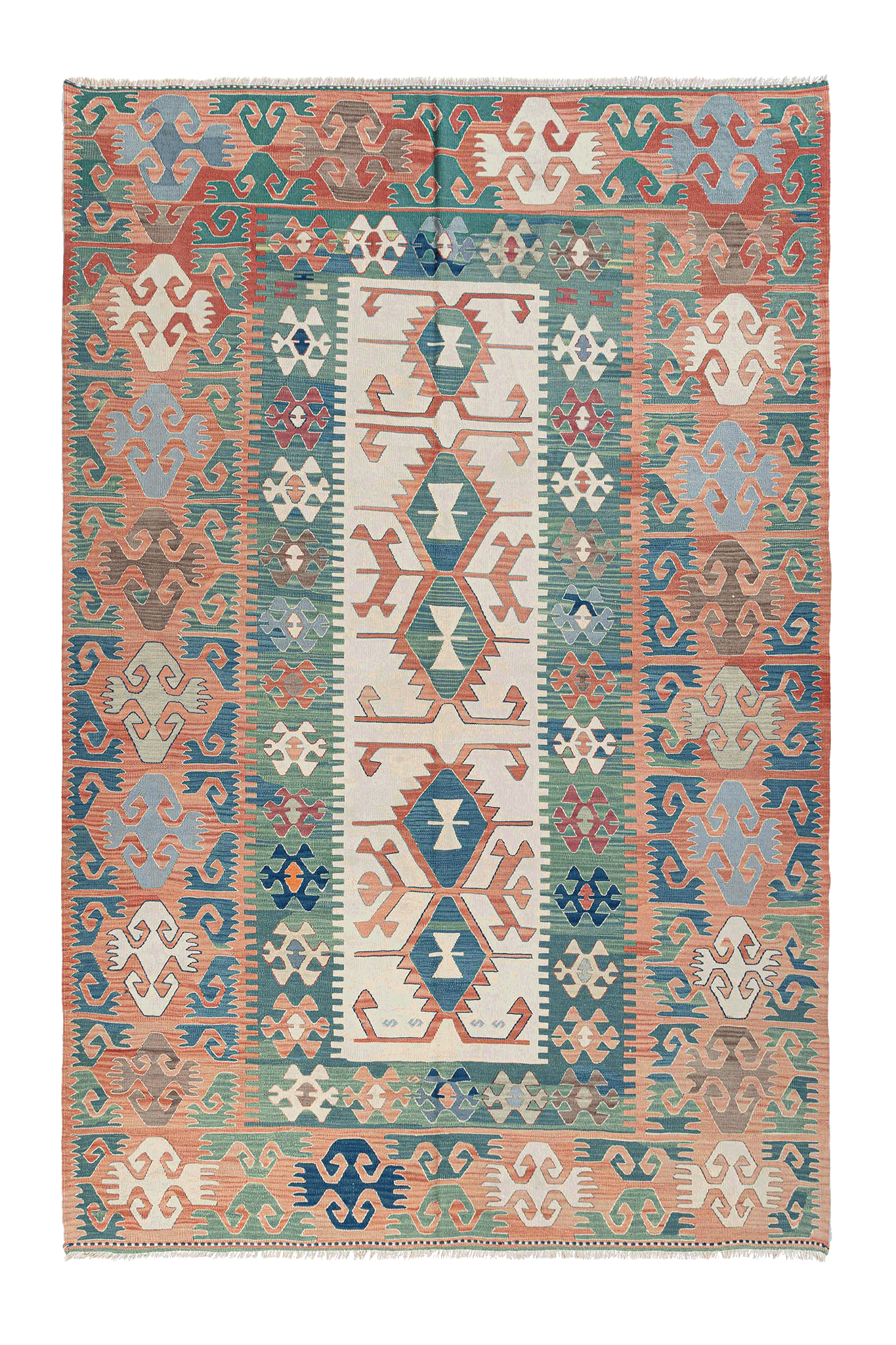 USAK Vintage Kelim 275x181cm - Wild Heart Free Soul