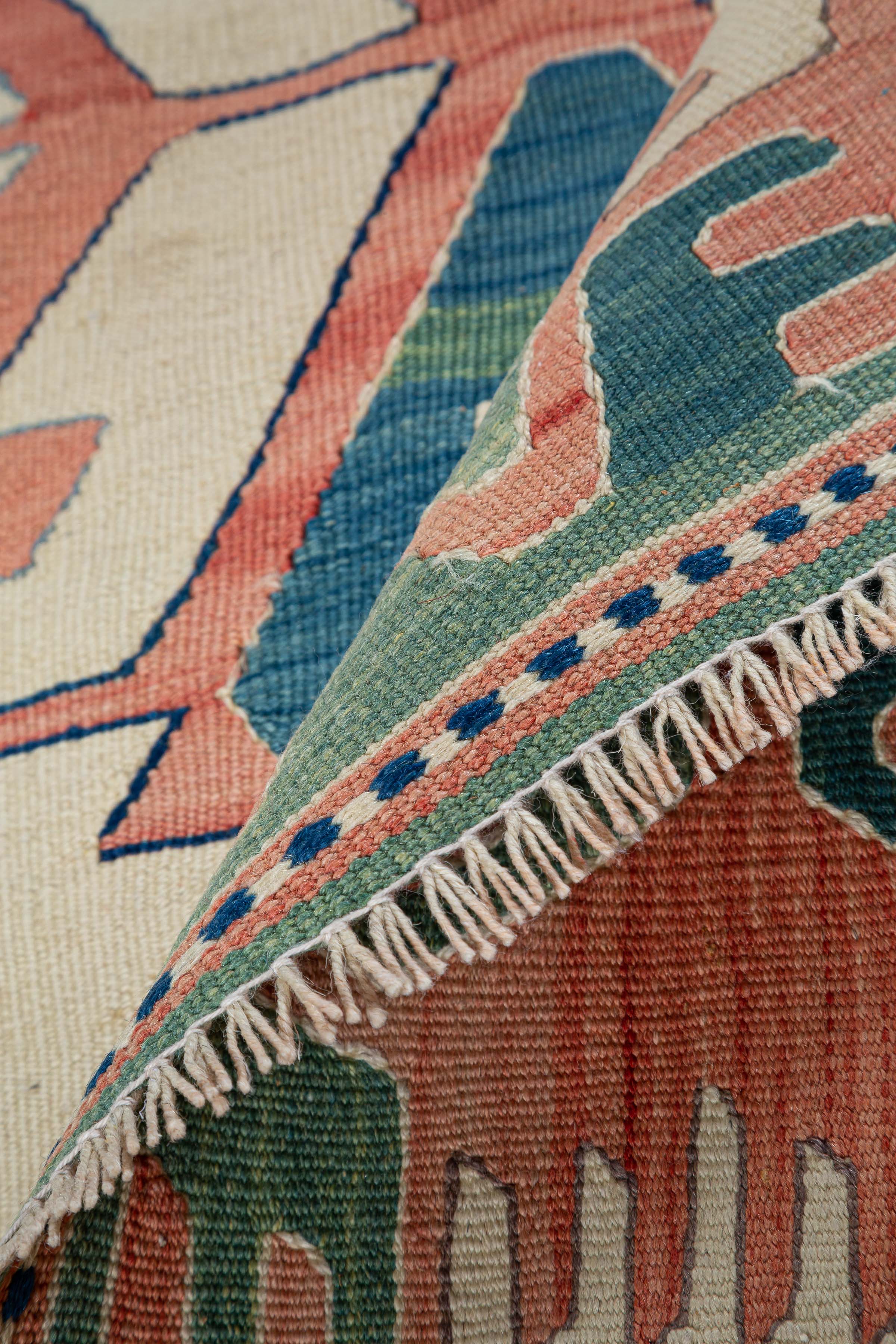 USAK Vintage Kelim 275x181cm - Wild Heart Free Soul