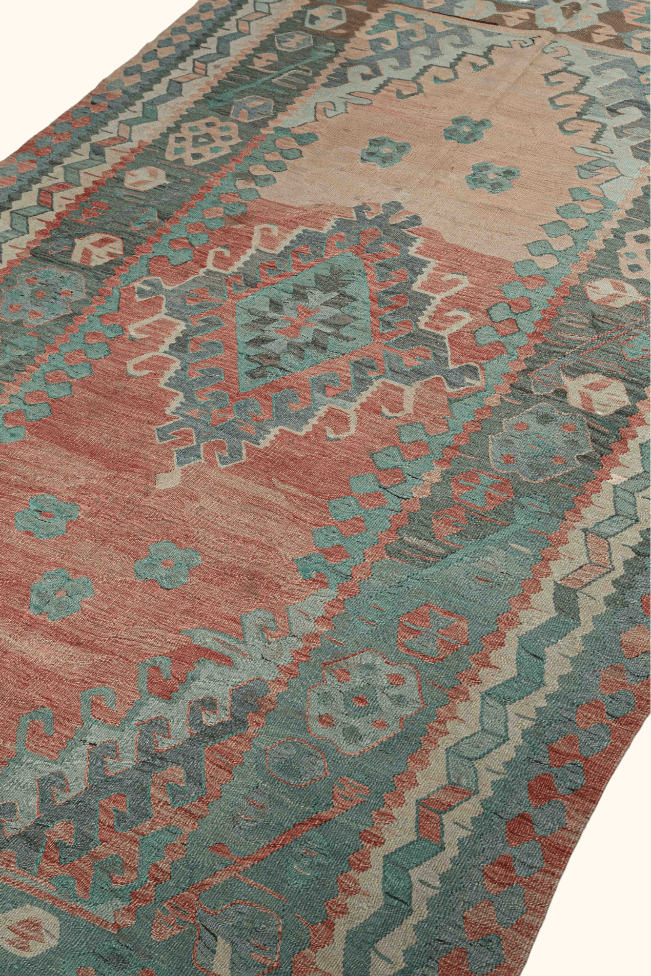 USAK Vintage Kelim 279x157cm - Wild Heart Free Soul