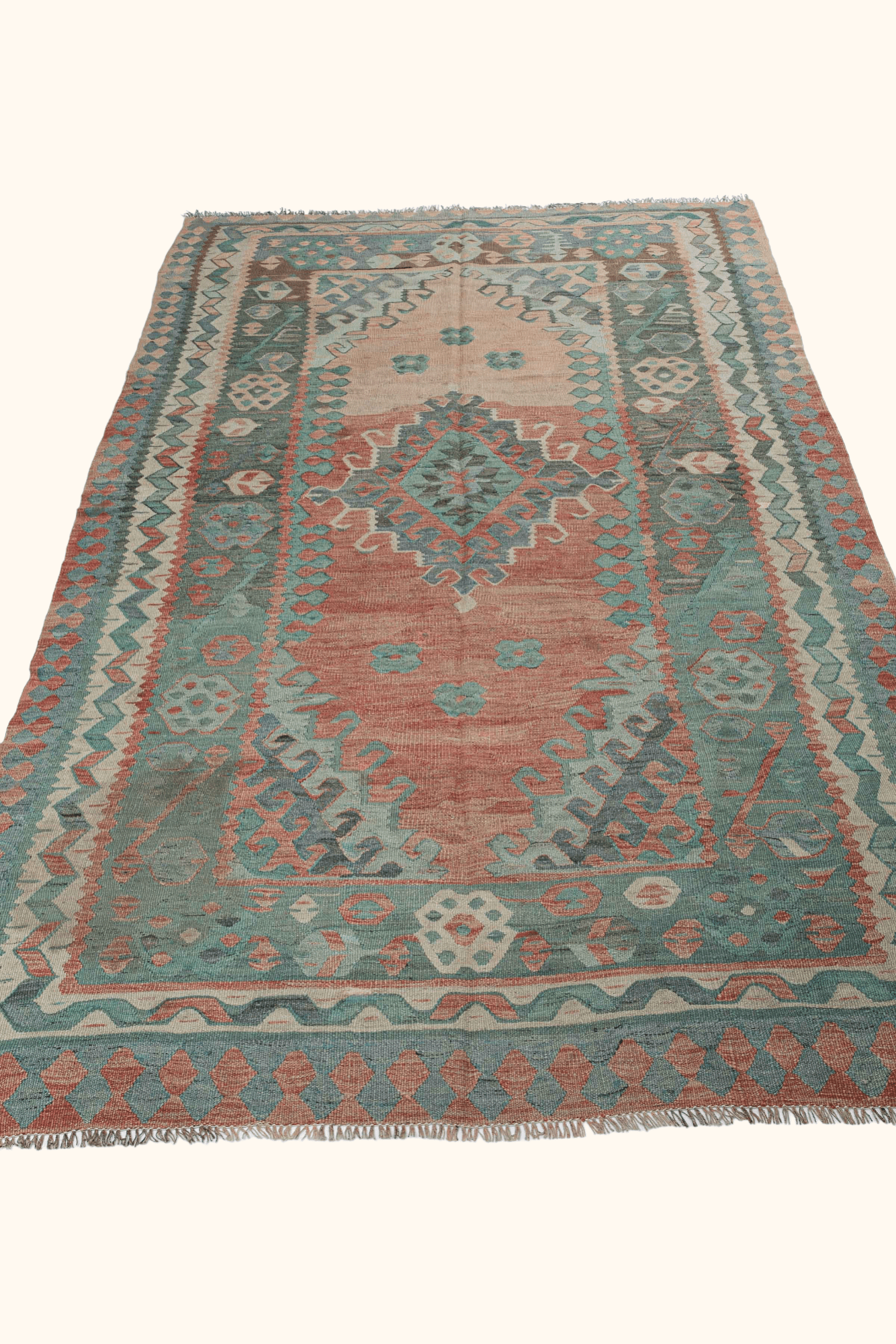 USAK Vintage Kelim 279x157cm - Wild Heart Free Soul