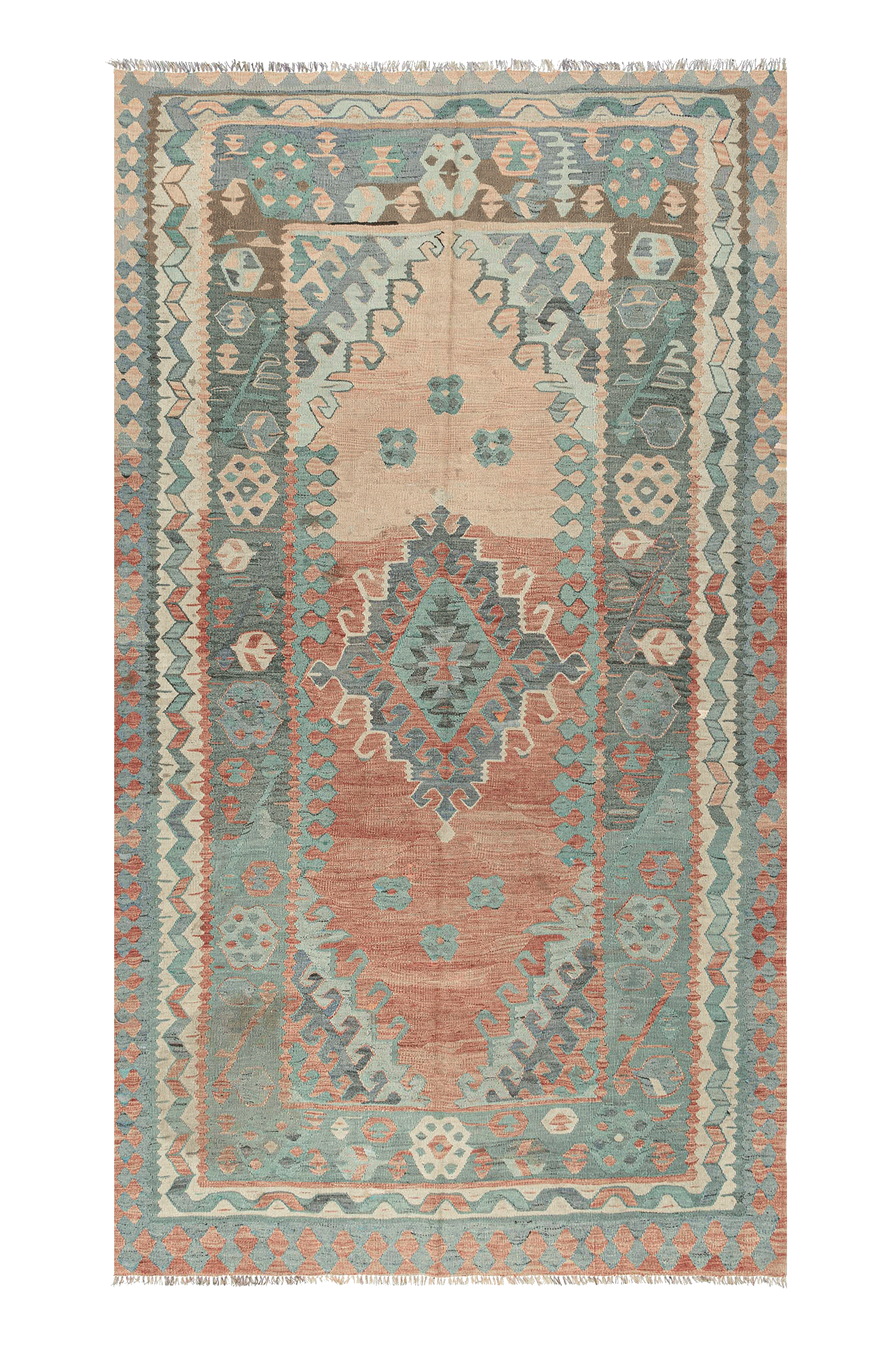 USAK Vintage Kelim 279x157cm - Wild Heart Free Soul