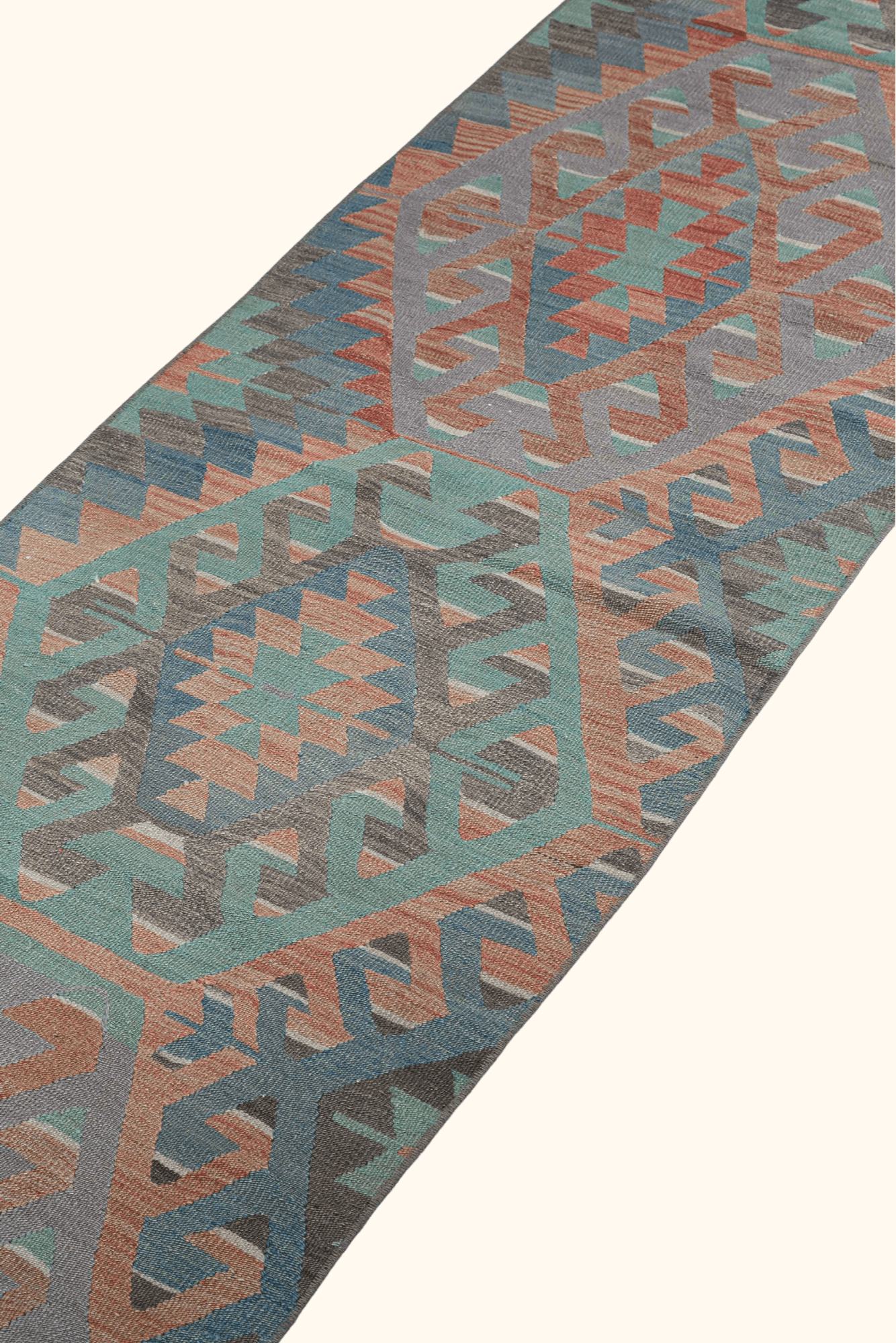 USAK Vintage Kelim 281x74cm - Wild Heart Free Soul