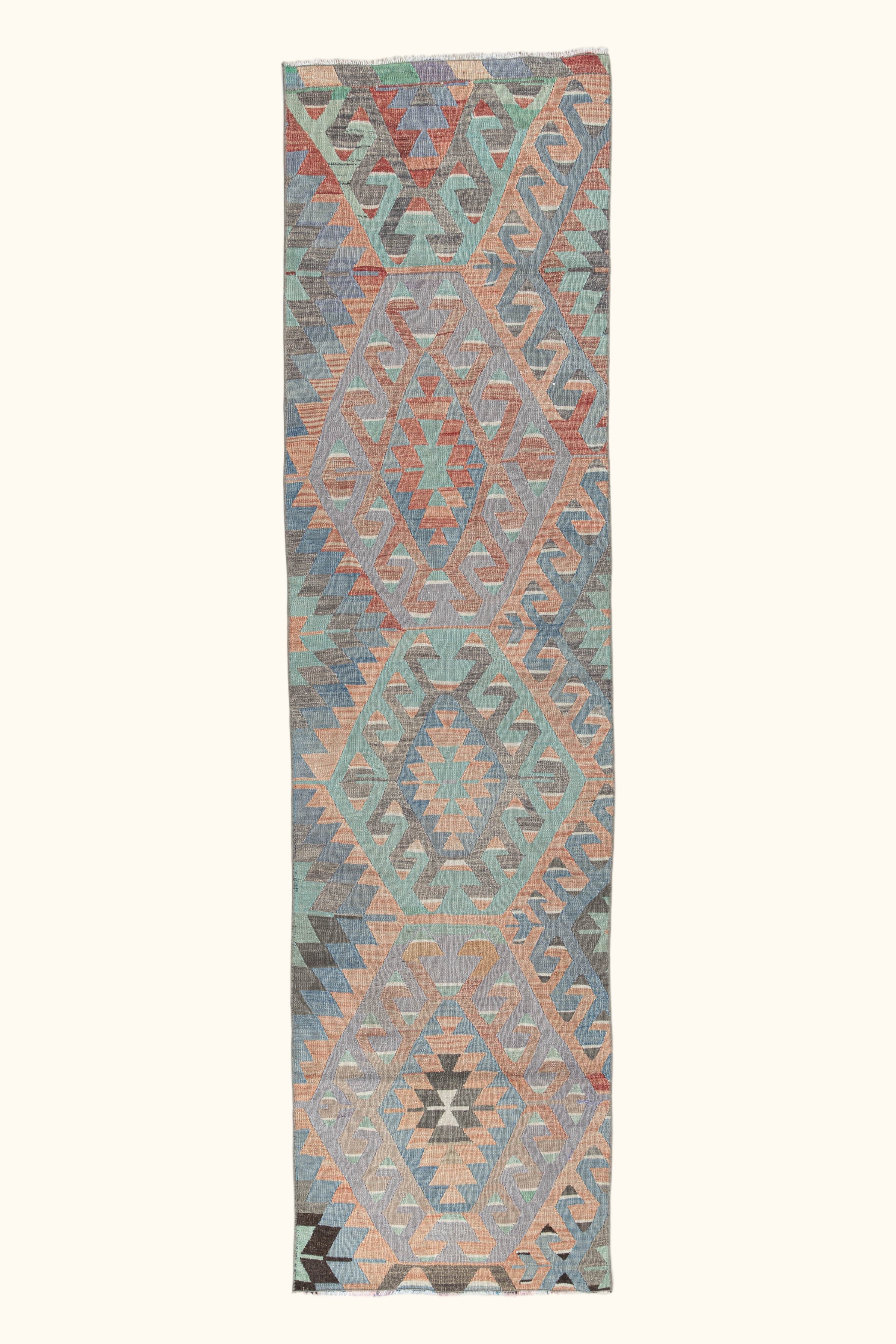 USAK Vintage Kelim 281x74cm - Wild Heart Free Soul