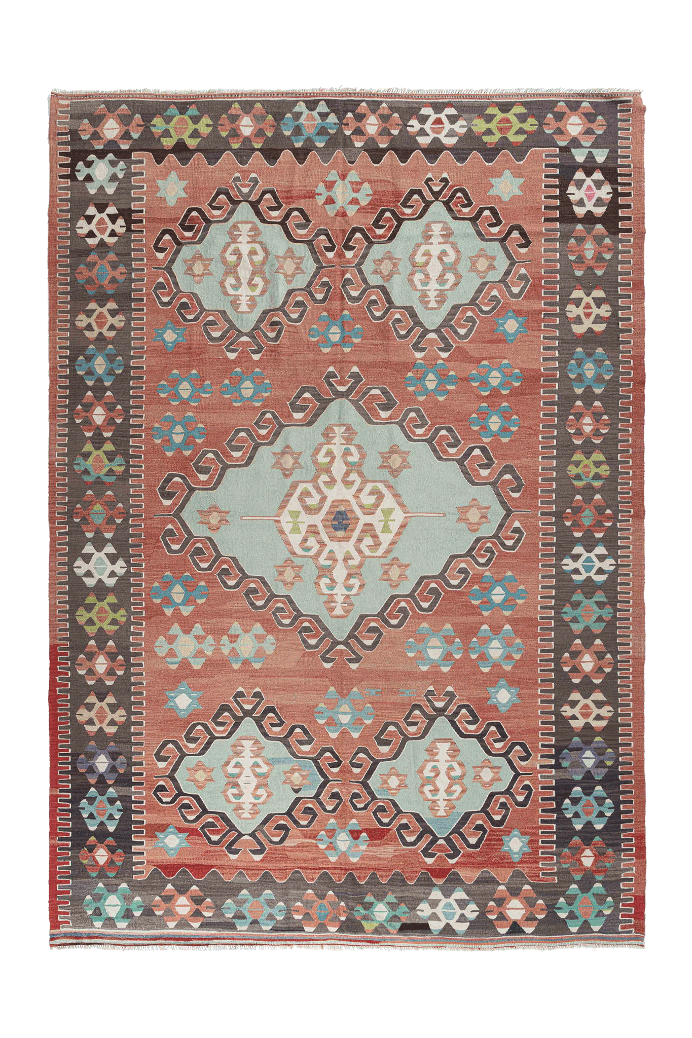 USAK Vintage Kelim 296x168cm - Wild Heart Free Soul