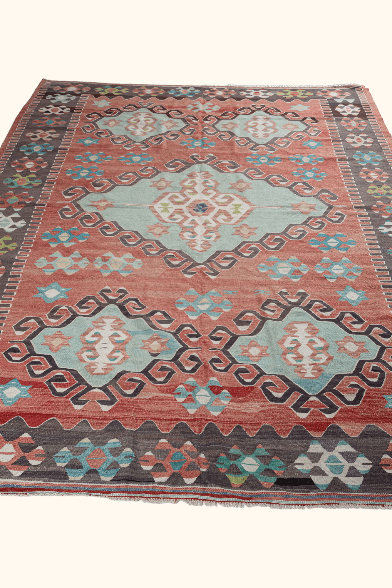 USAK Vintage Kelim 296x168cm - Wild Heart Free Soul