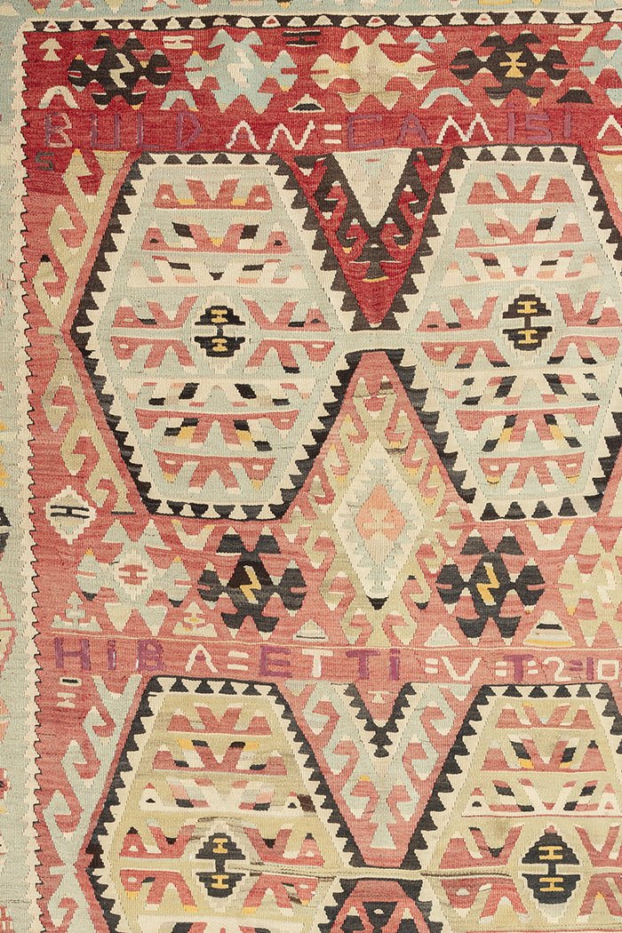 USAK Vintage Kelim 302x180cm - Wild Heart Free Soul