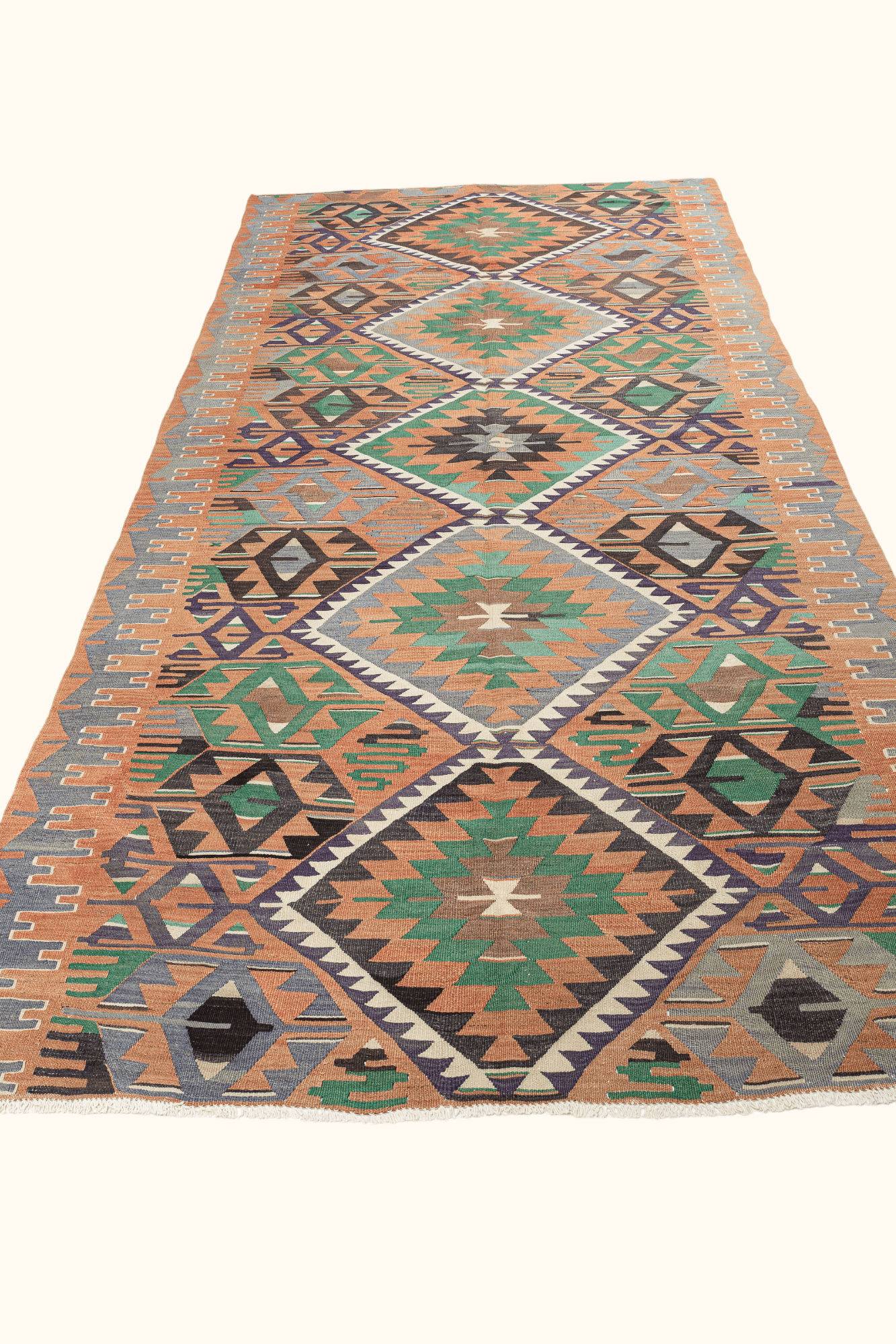 USAK Vintage Kelim 316x165cm - Wild Heart Free Soul
