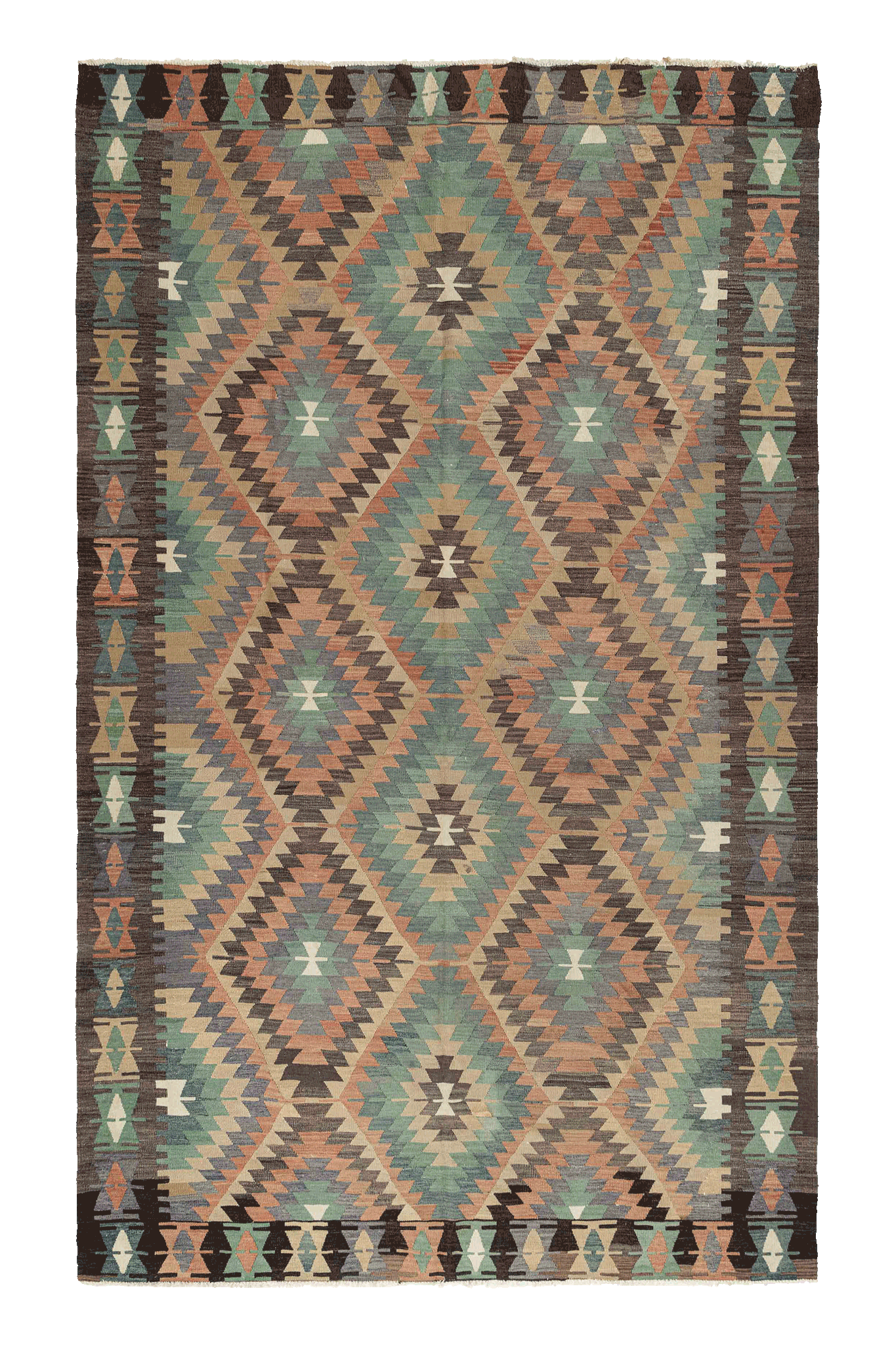 USAK Vintage Kelim 328x196cm - Wild Heart Free Soul