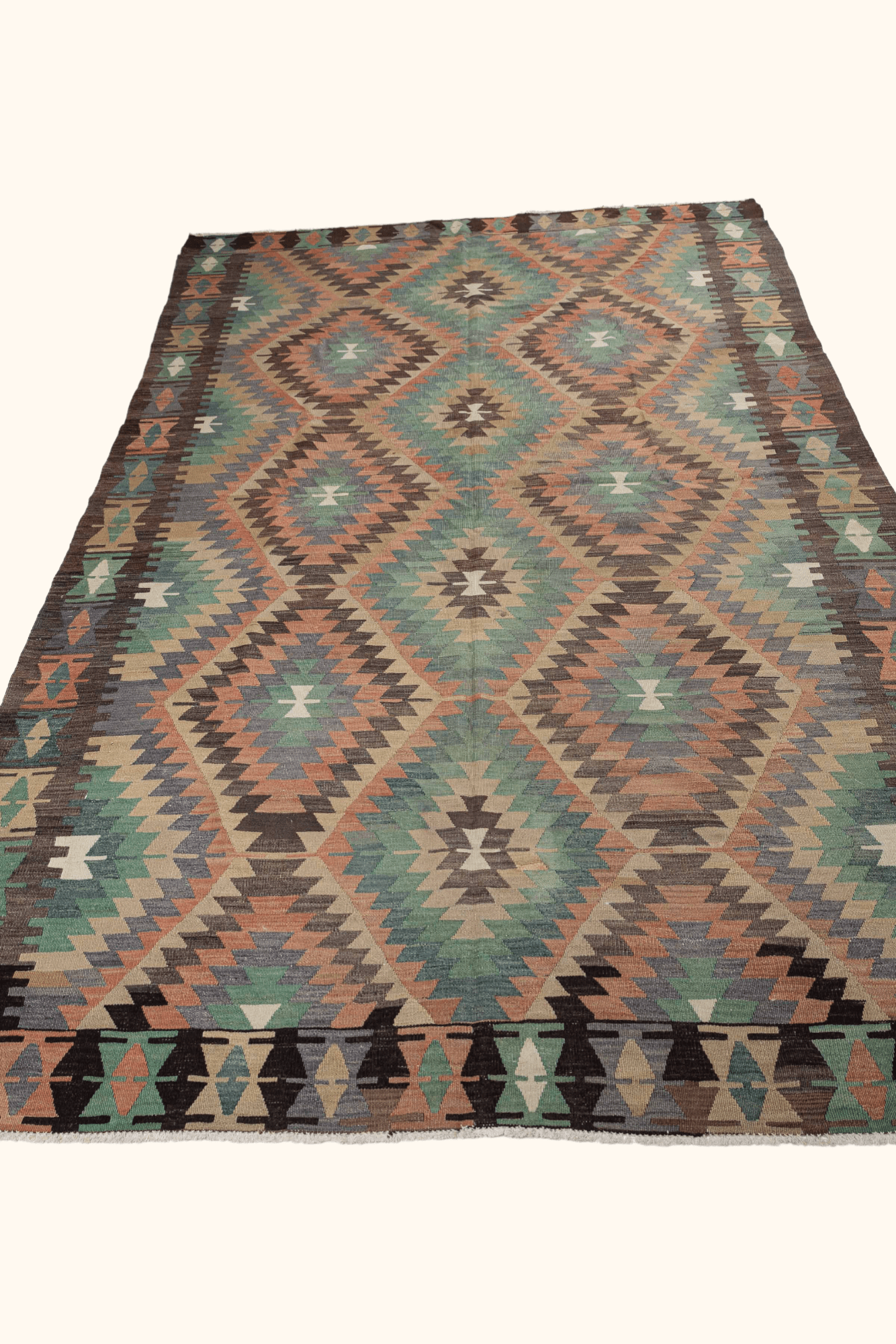 USAK Vintage Kelim 328x196cm - Wild Heart Free Soul