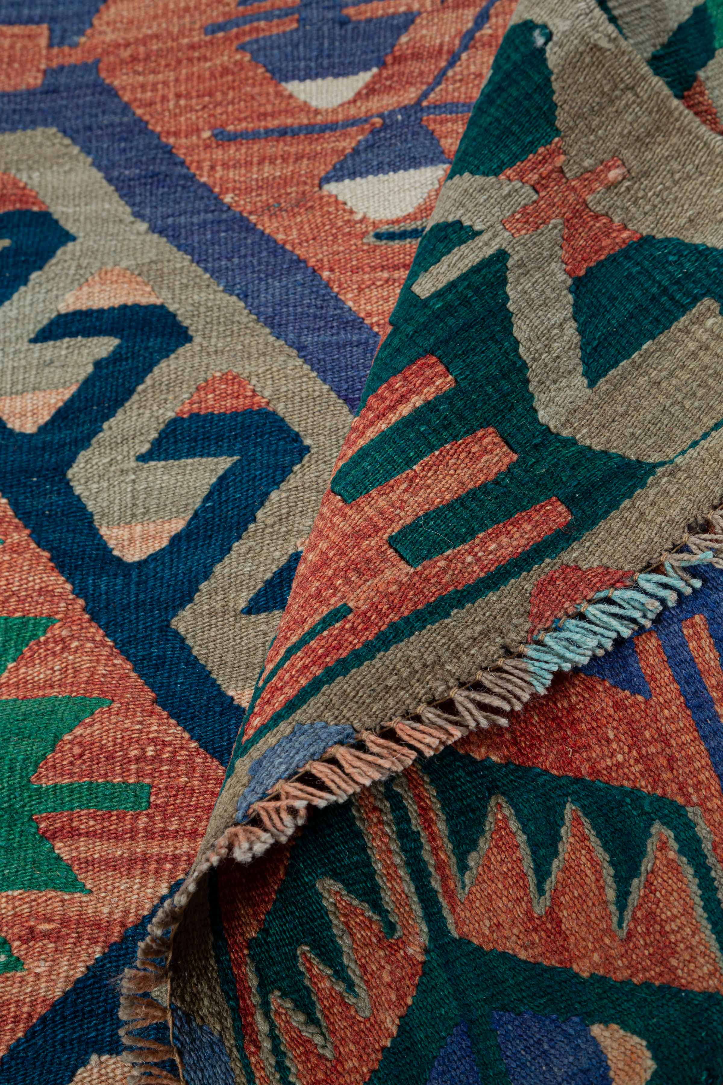 USAK Vintage Kelim 335x175cm - Wild Heart Free Soul