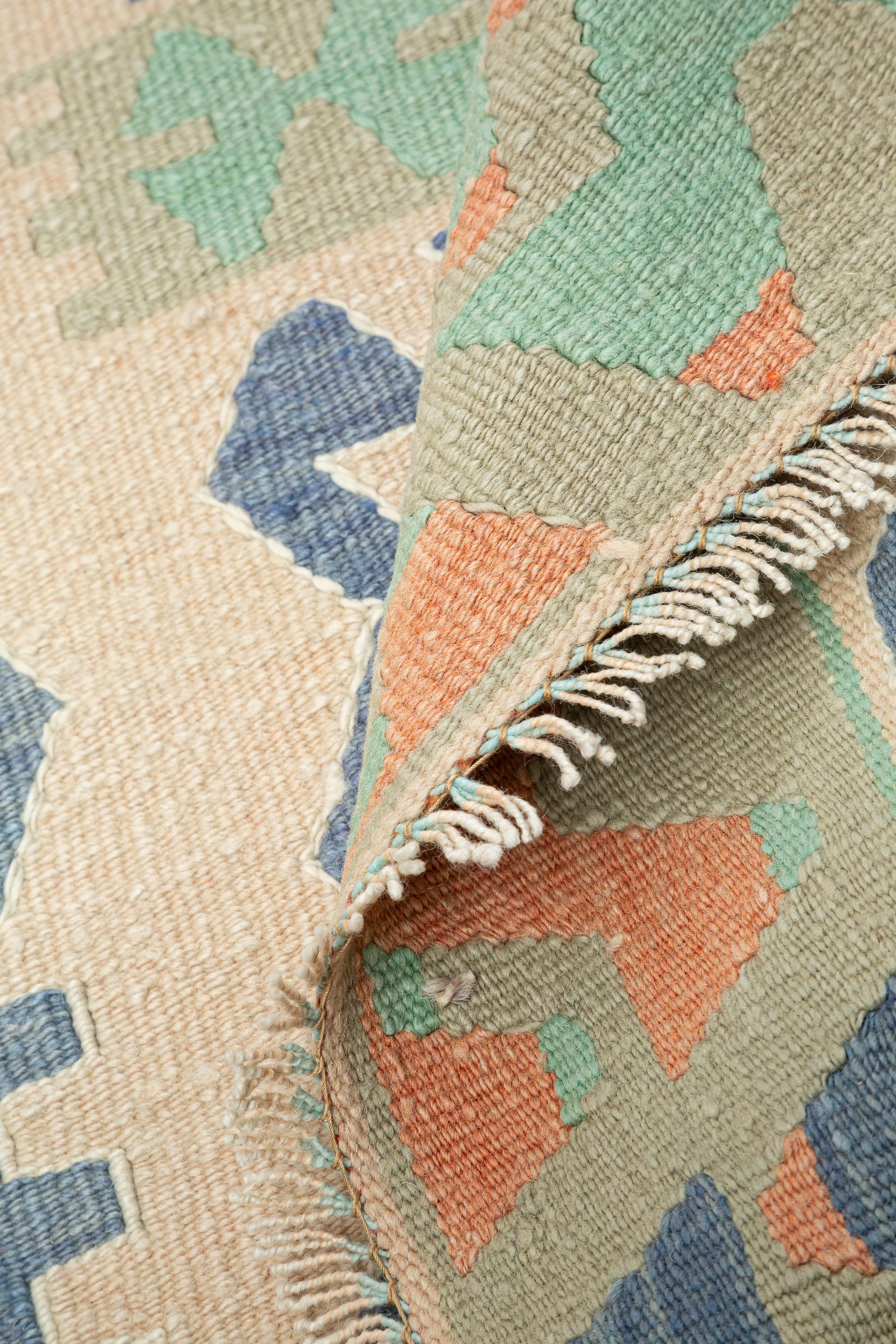 USAK Vintage Kelim 339x163cm - Wild Heart Free Soul