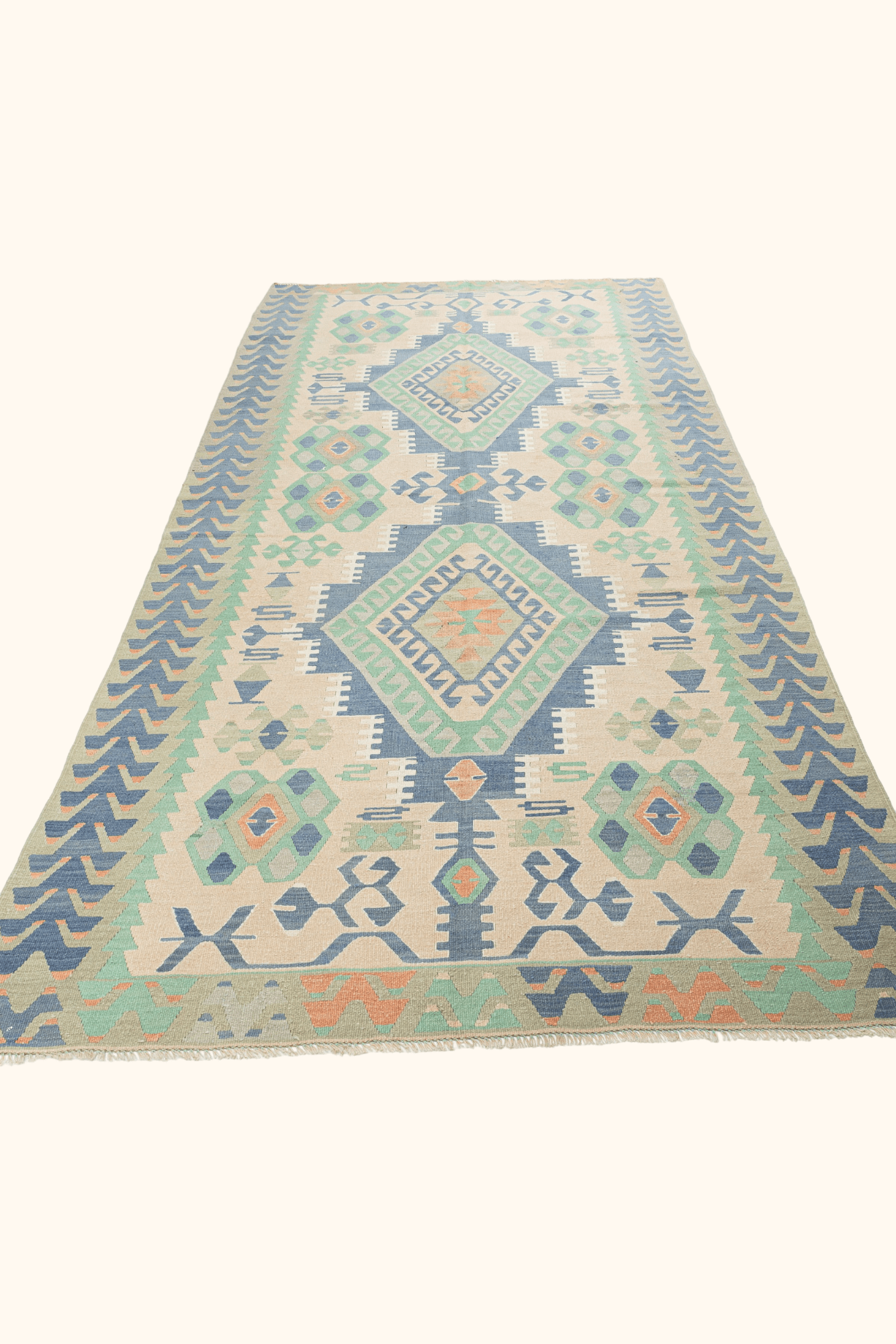 USAK Vintage Kelim 339x163cm - Wild Heart Free Soul