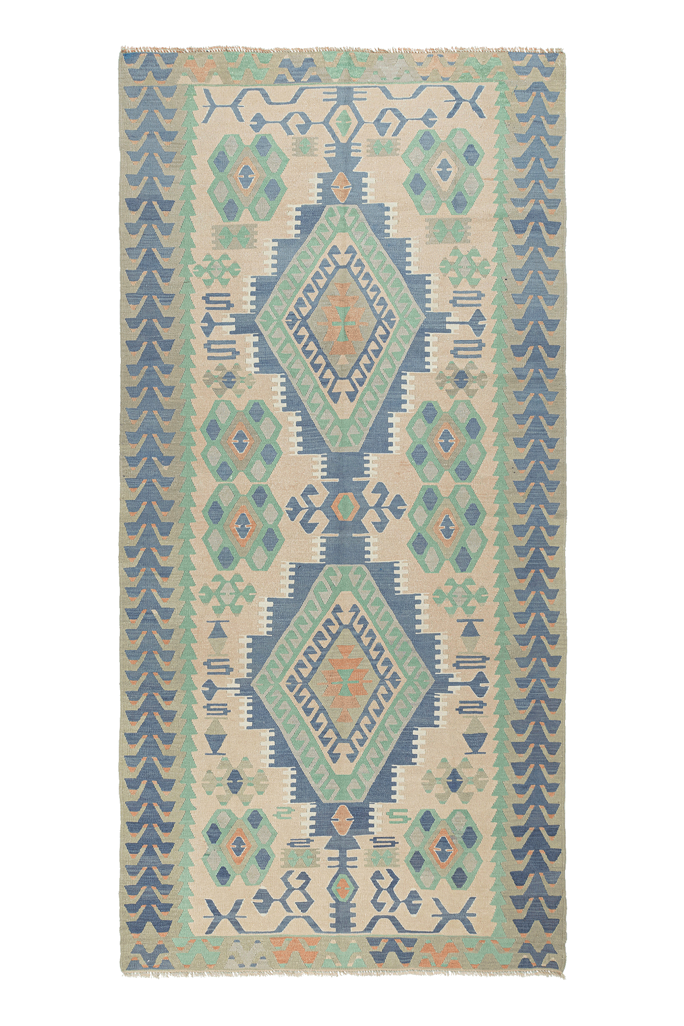 USAK Vintage Kelim 339x163cm - Wild Heart Free Soul