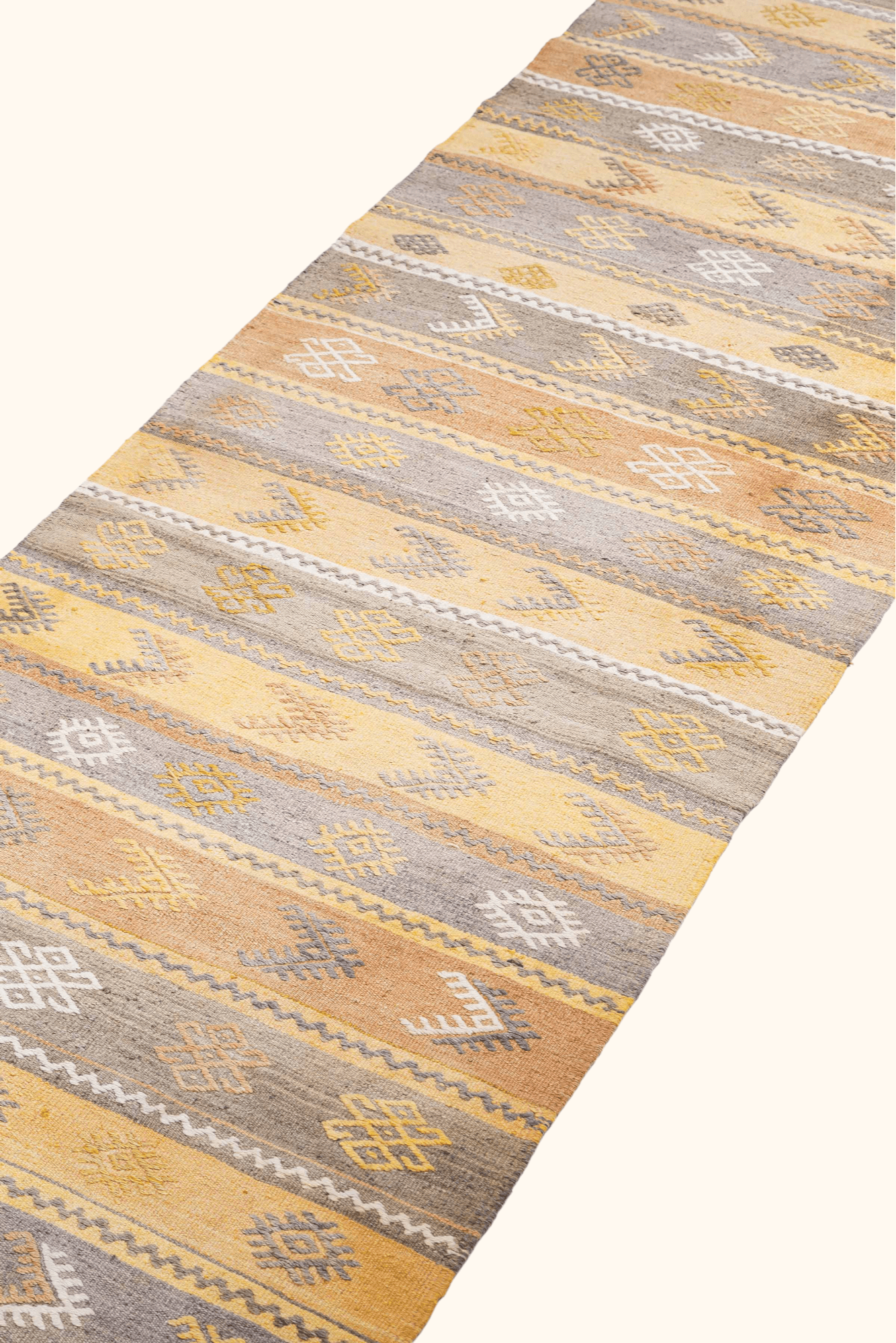 USAK Vintage Kelim 340x82cm - Wild Heart Free Soul