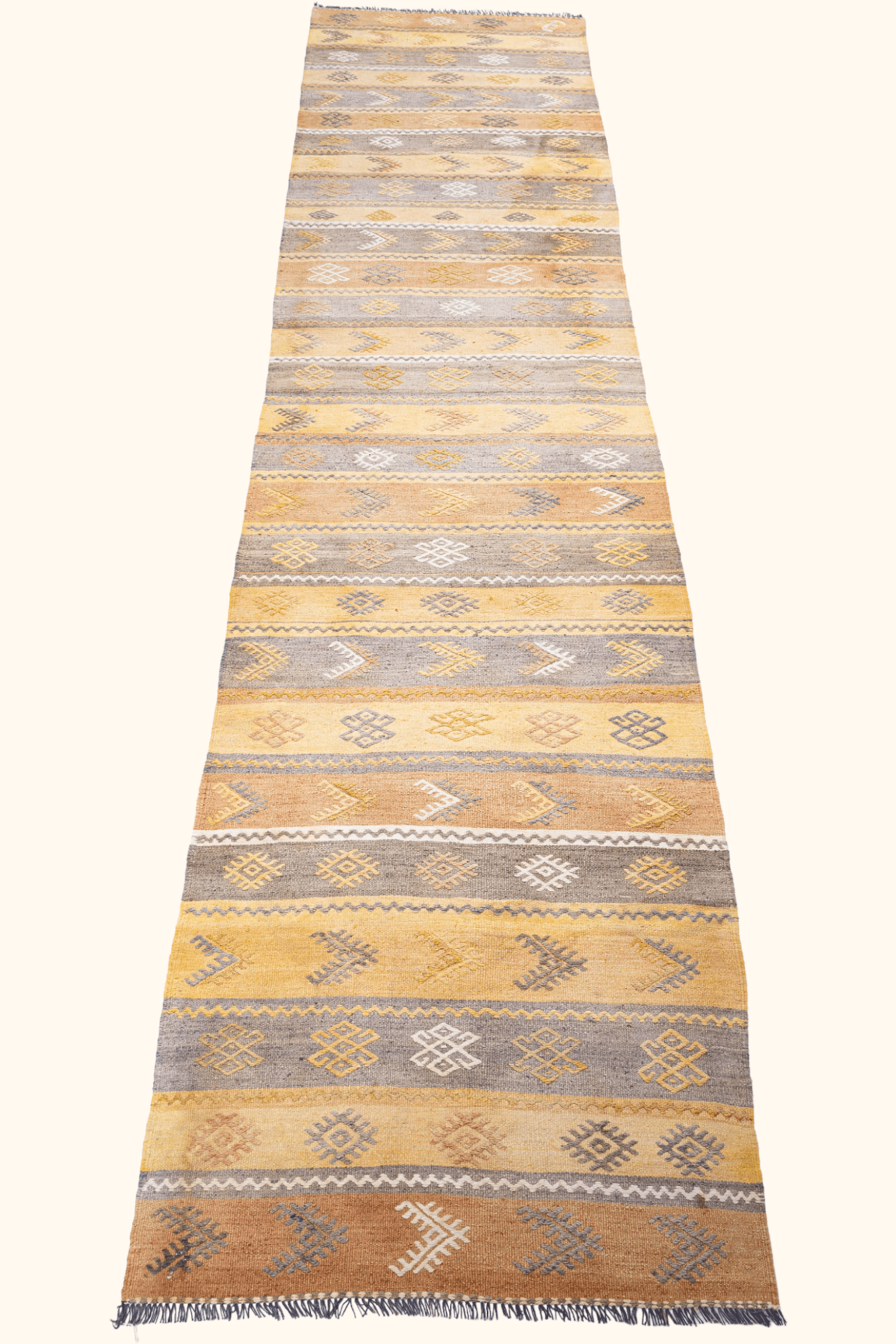 USAK Vintage Kelim 340x82cm - Wild Heart Free Soul
