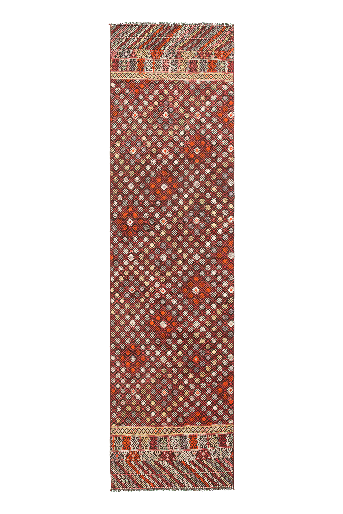 USAK Vintage Kelim 340x88cm - Wild Heart Free Soul