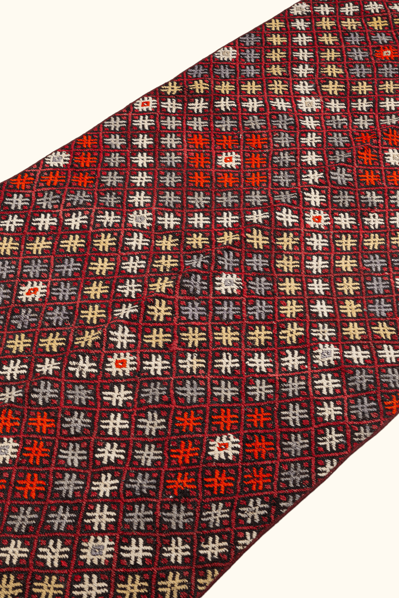 USAK Vintage Kelim 340x88cm - Wild Heart Free Soul