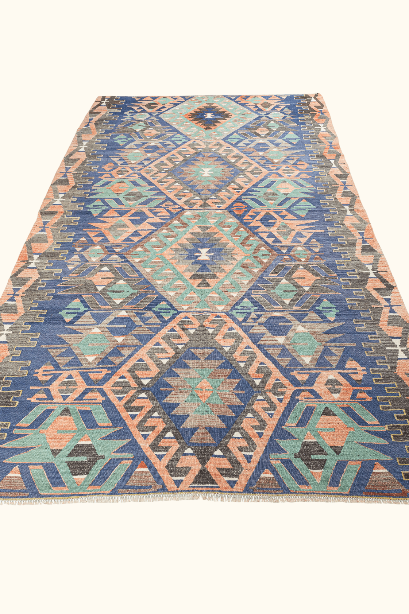 USAK Vintage Kelim 345x180cm - Wild Heart Free Soul