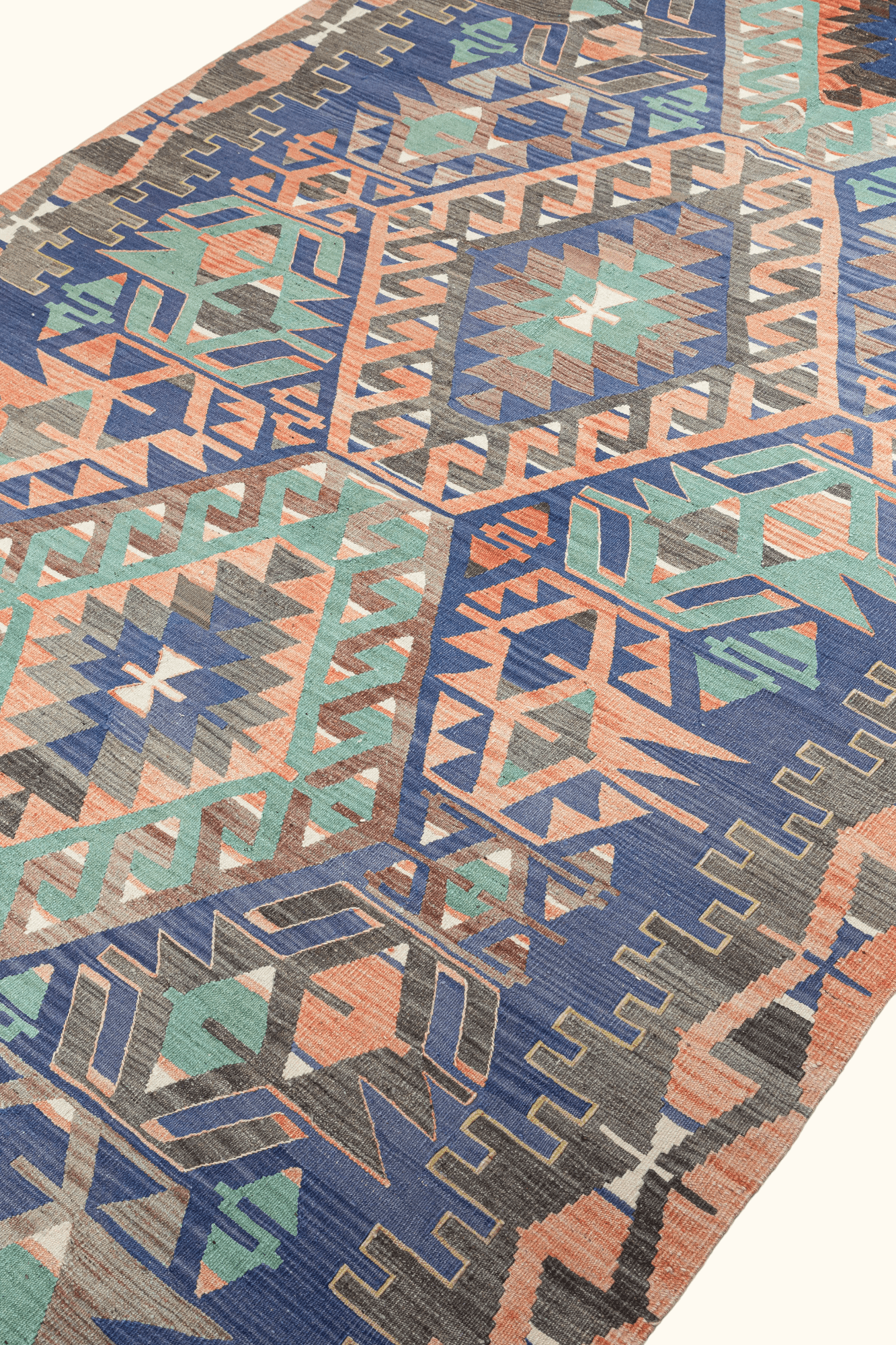 USAK Vintage Kelim 345x180cm - Wild Heart Free Soul