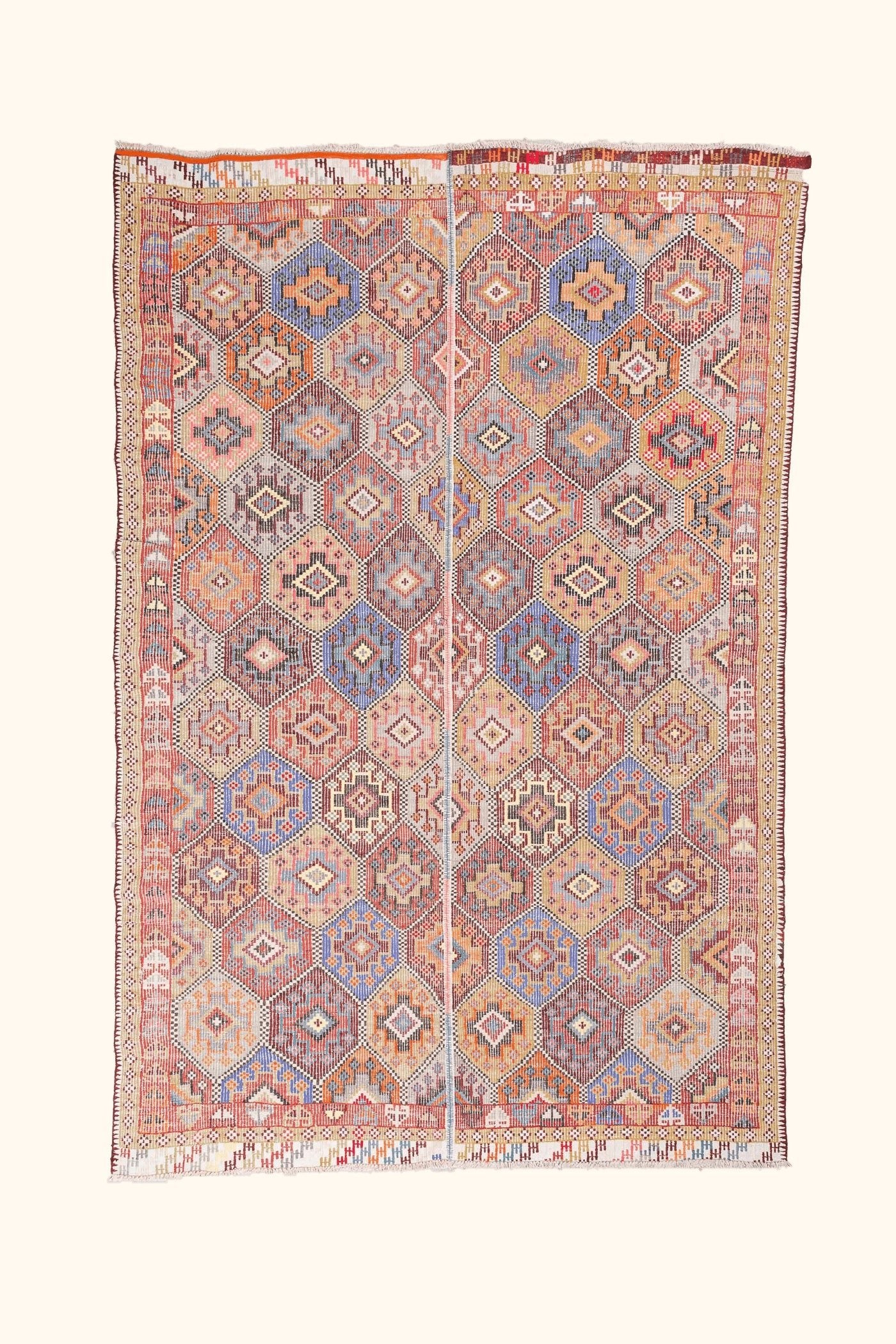 USAK Vintage Kilim 258x170cm - Wild Heart Free Soul