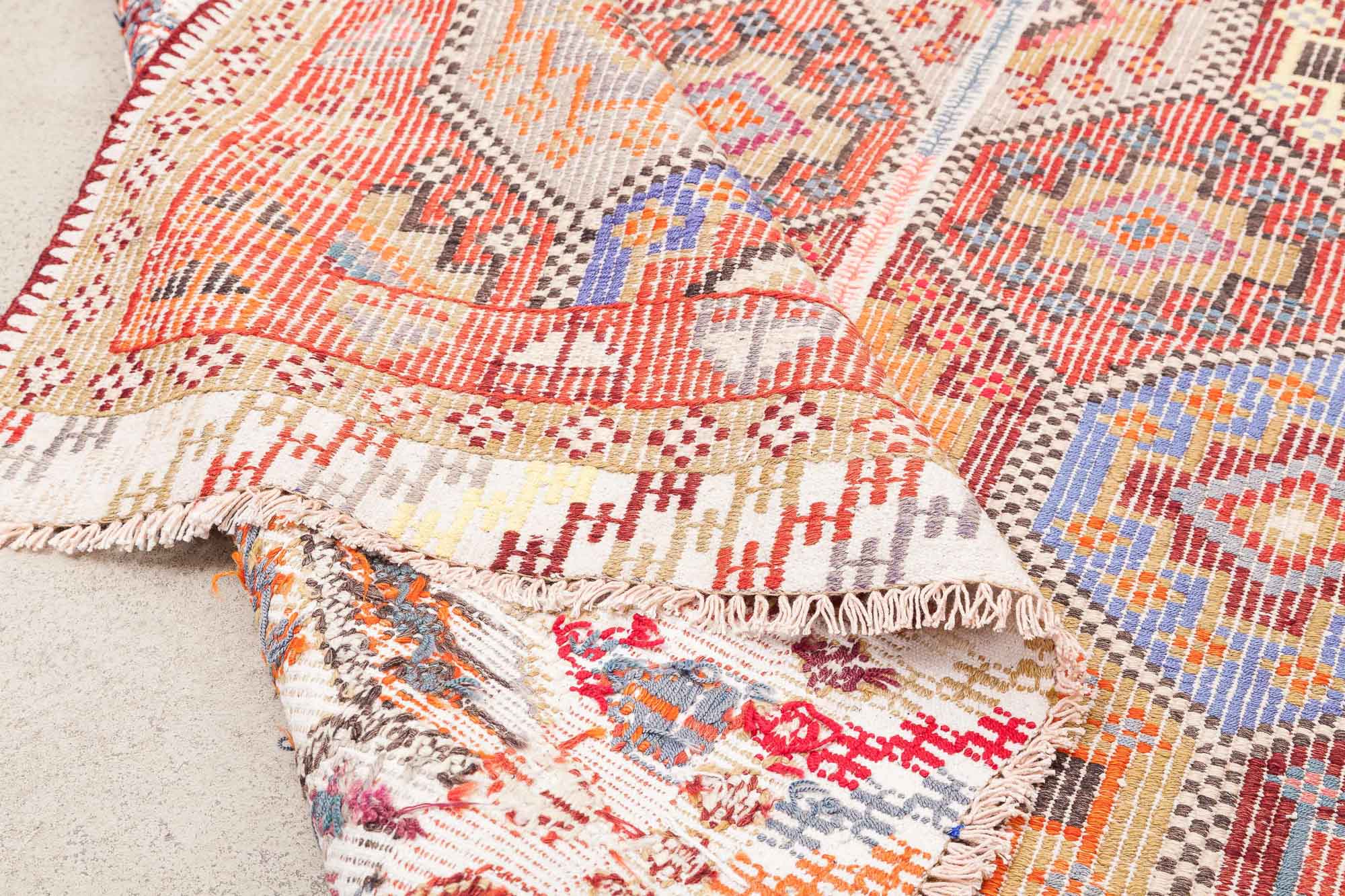 USAK Vintage Kilim 258x170cm - Wild Heart Free Soul