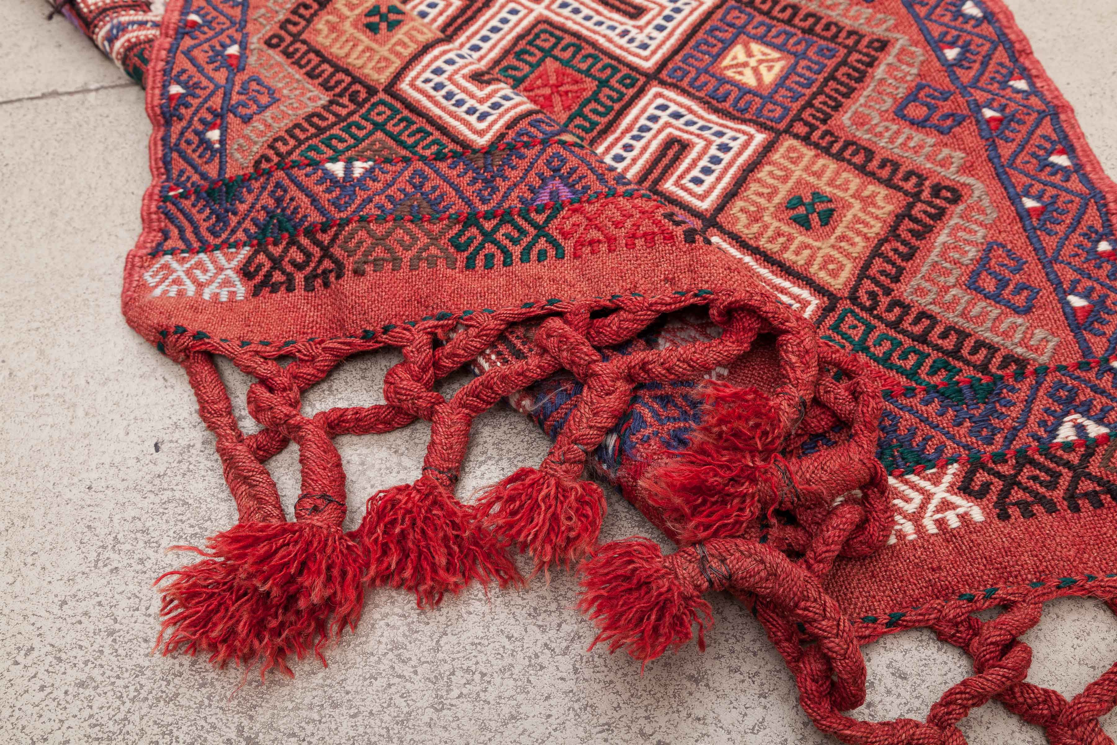 Vintage Cicim Kilim Bergama 107x83cm - Wild Heart Free Soul