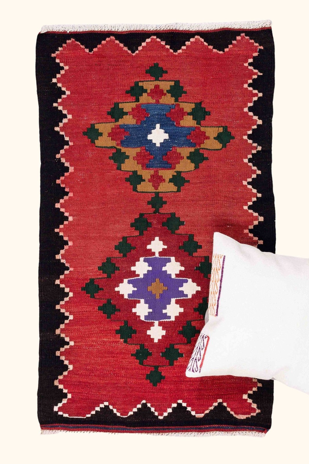 Vintage Kilim 1990s, Esme 110x65cm - Wild Heart Free Soul