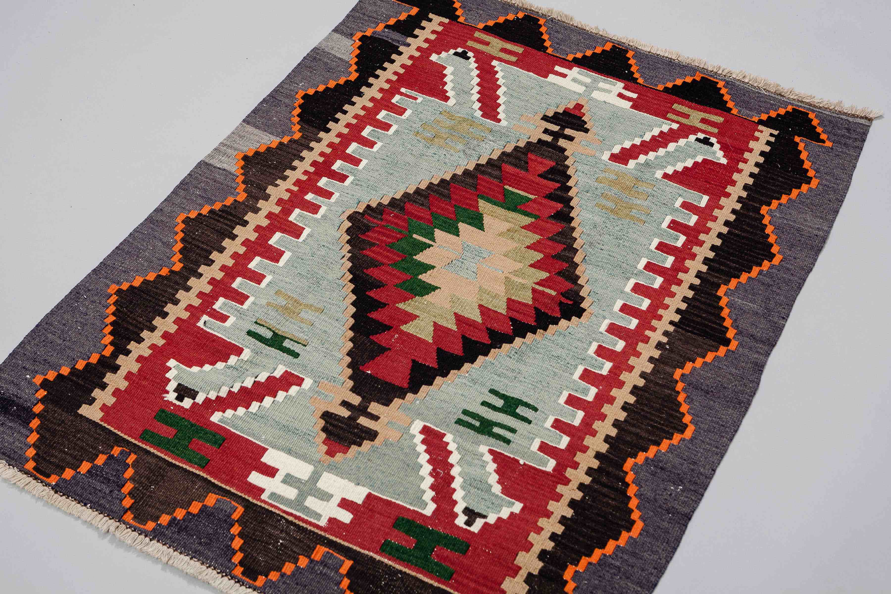 Vintage Kilim 1990s, Kula 111x83cm - Wild Heart Free Soul