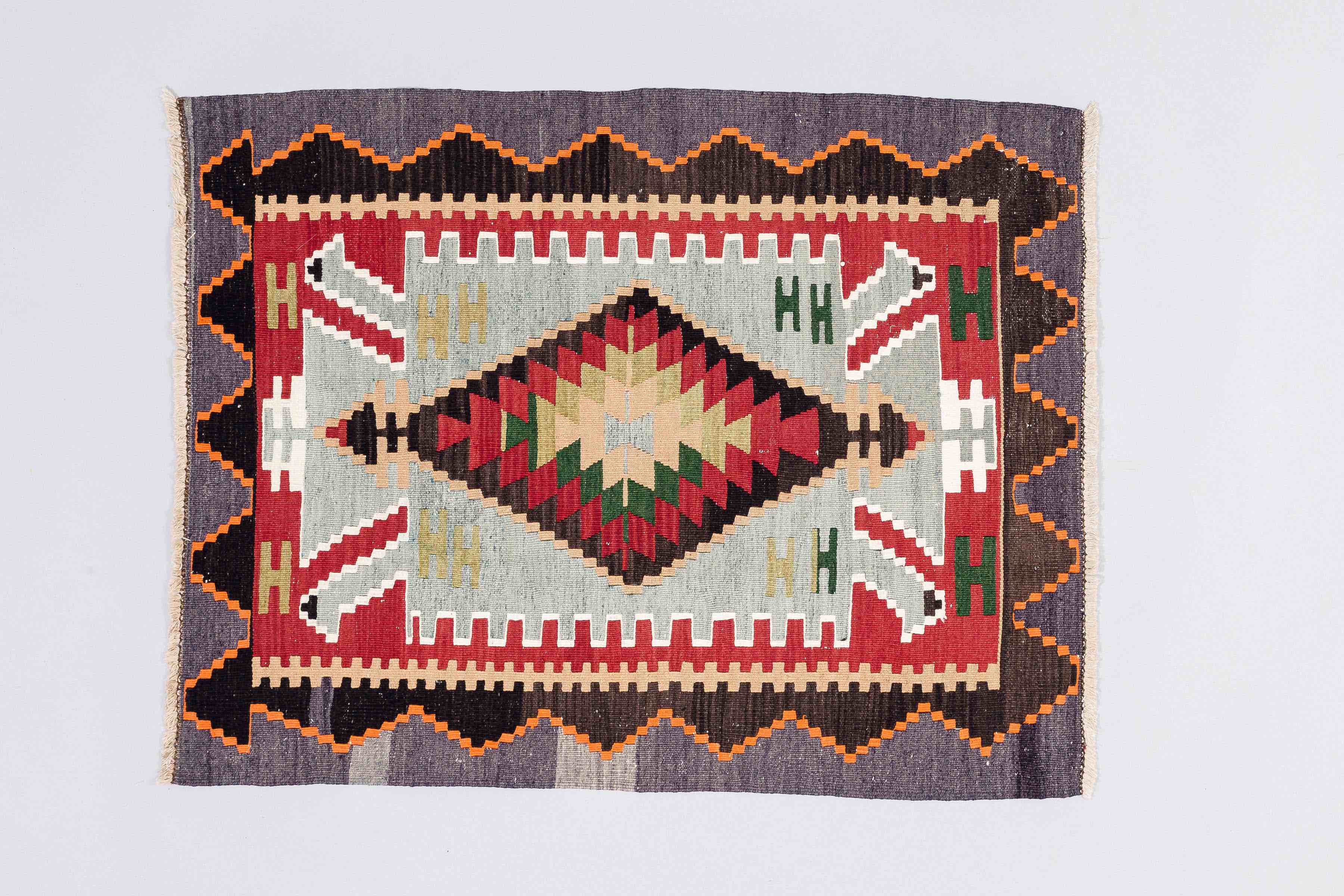 Vintage Kilim 1990s, Kula 111x83cm - Wild Heart Free Soul