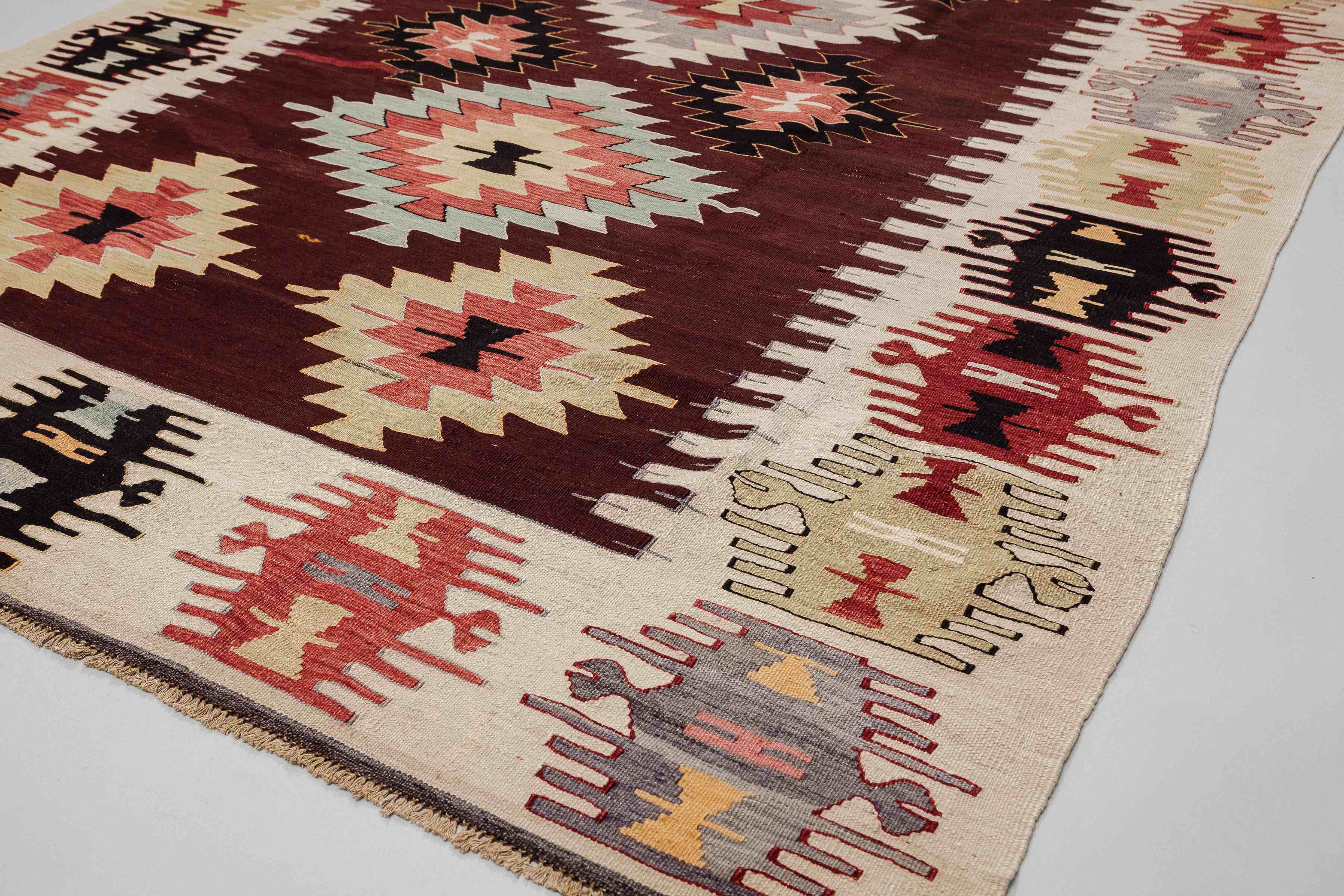 Vintage Kilim 1995, Usak 300x170cm - Wild Heart Free Soul