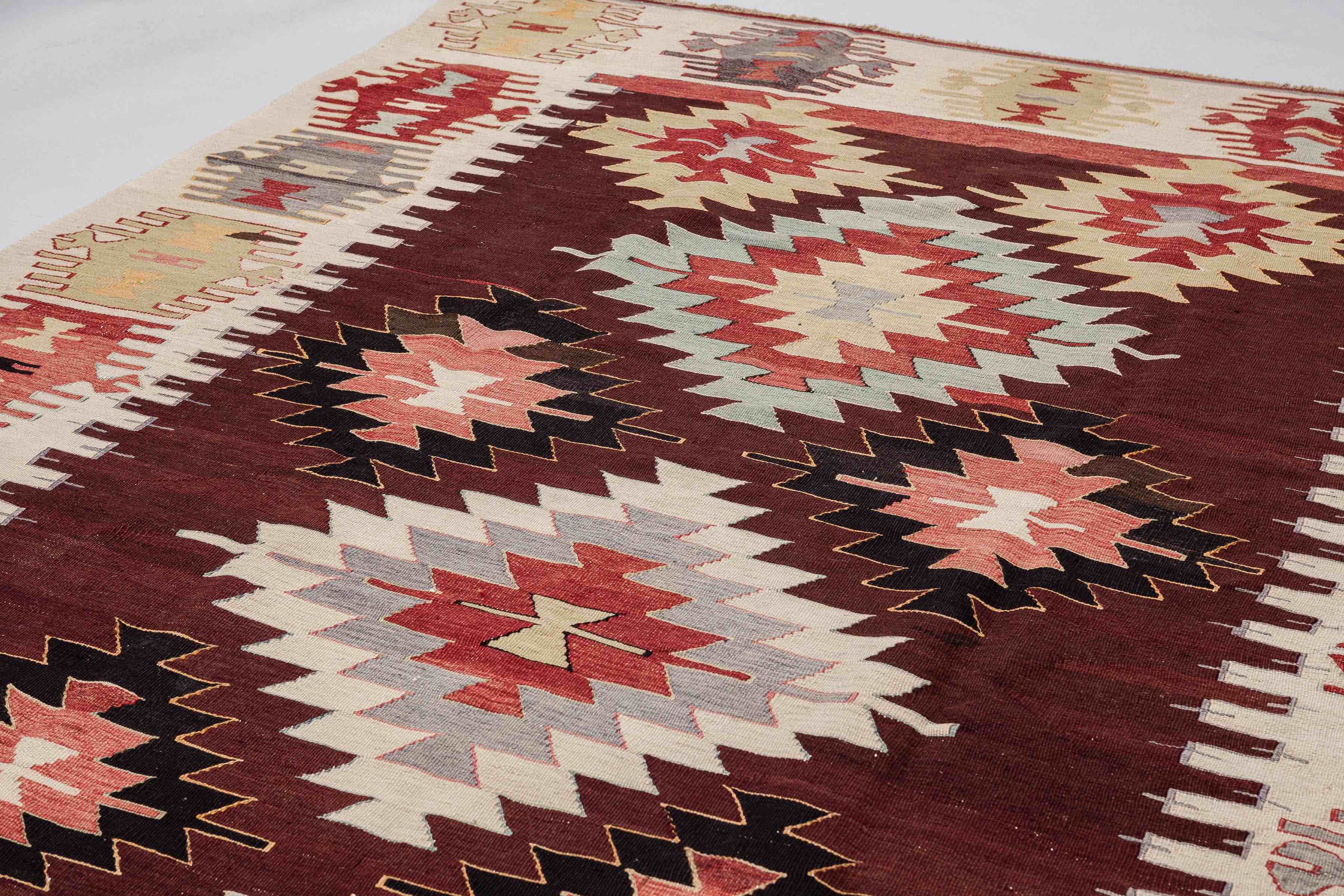 Vintage Kilim 1995, Usak 300x170cm - Wild Heart Free Soul