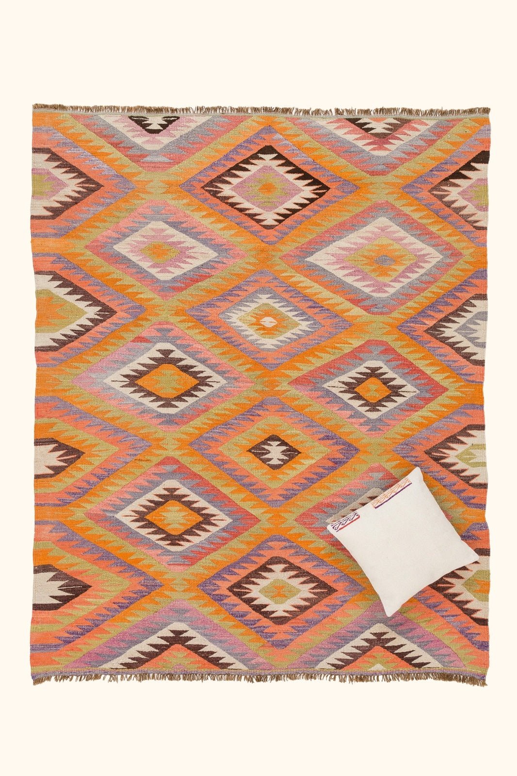 Vintage Kilim Acipayam 208x170cm - Wild Heart Free Soul