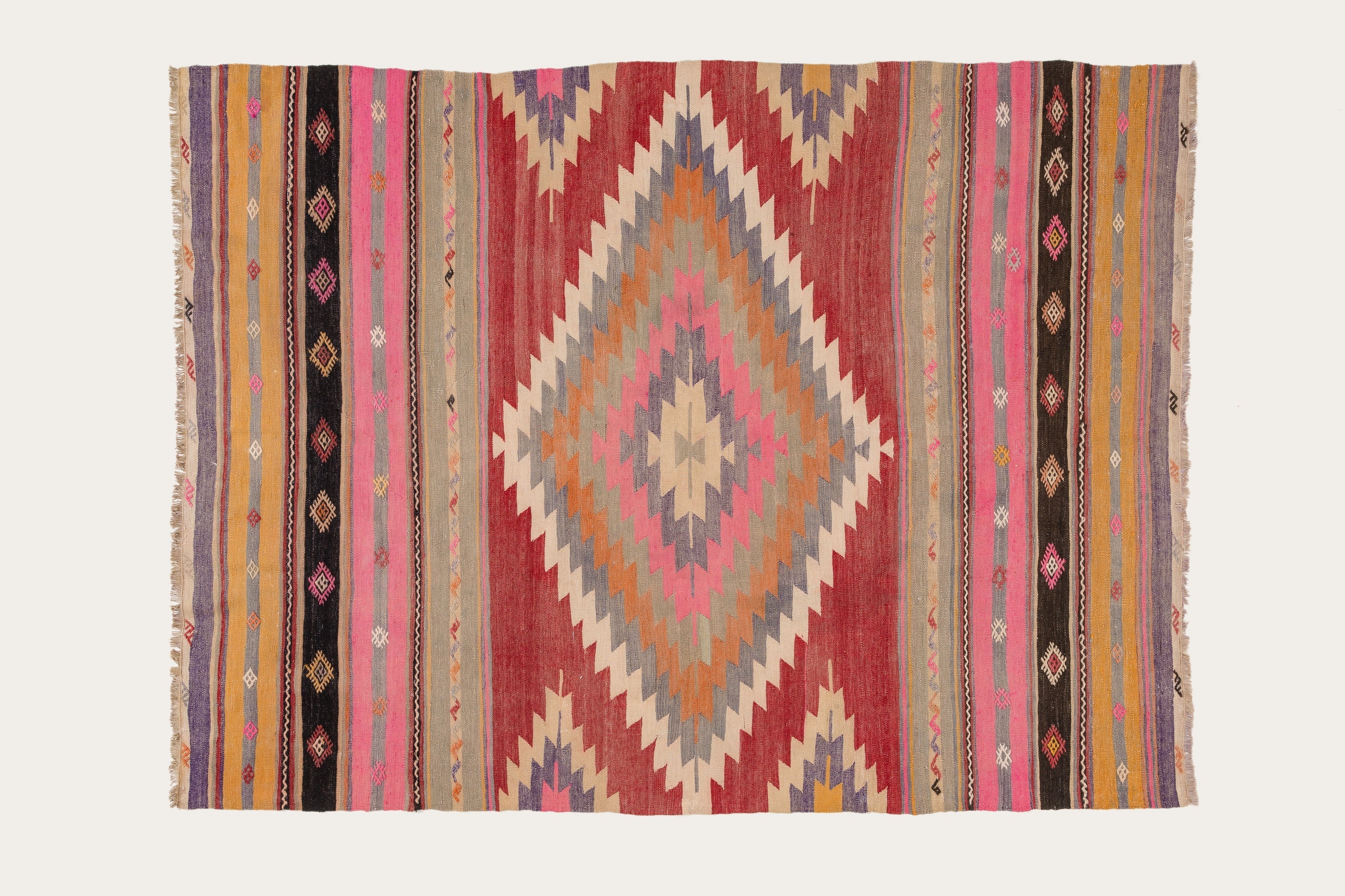 Vintage Kilim Acipayam 234x175cm - Wild Heart Free Soul