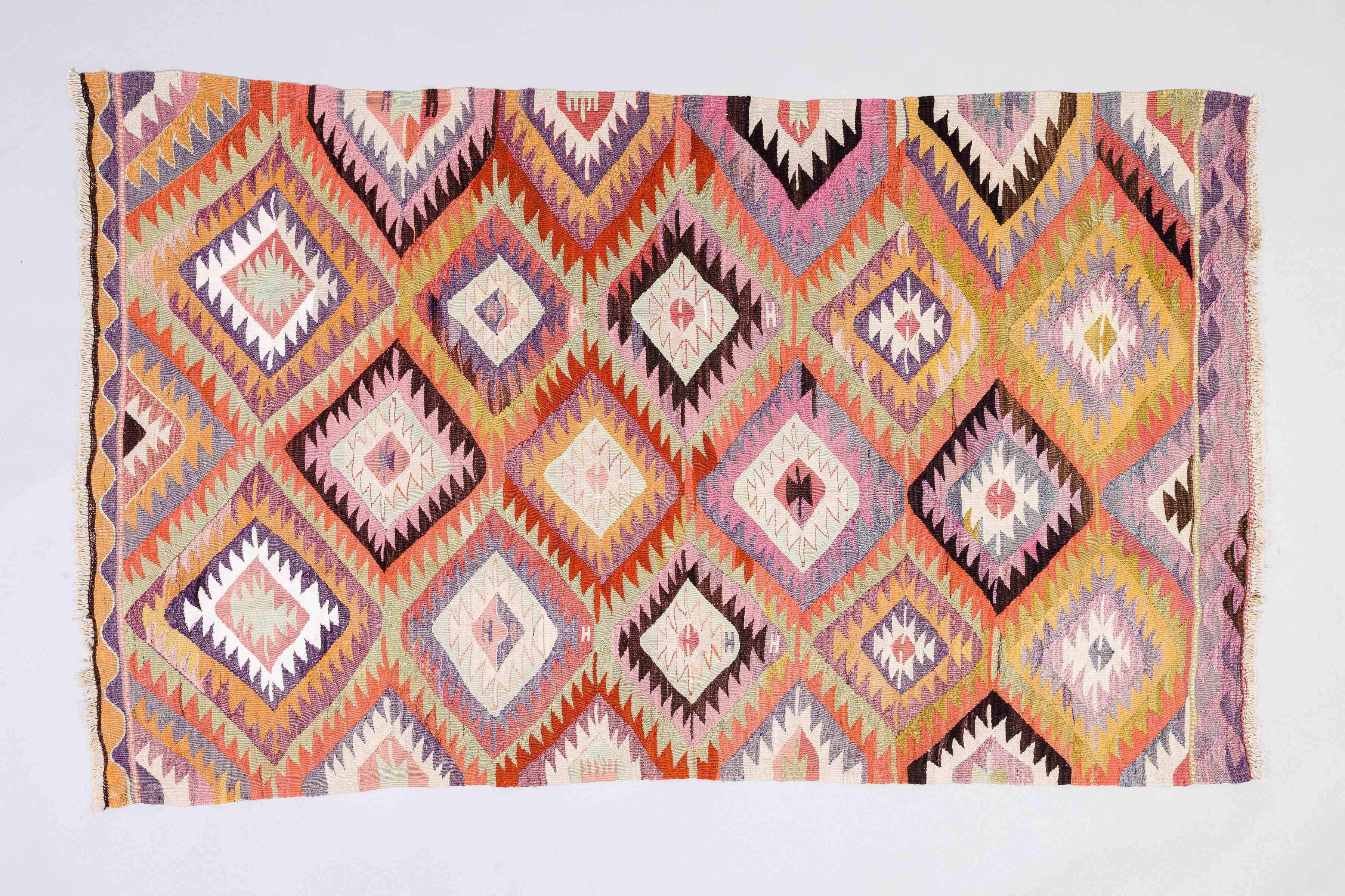 Vintage Kilim Acipayam 252x148cm - Wild Heart Free Soul