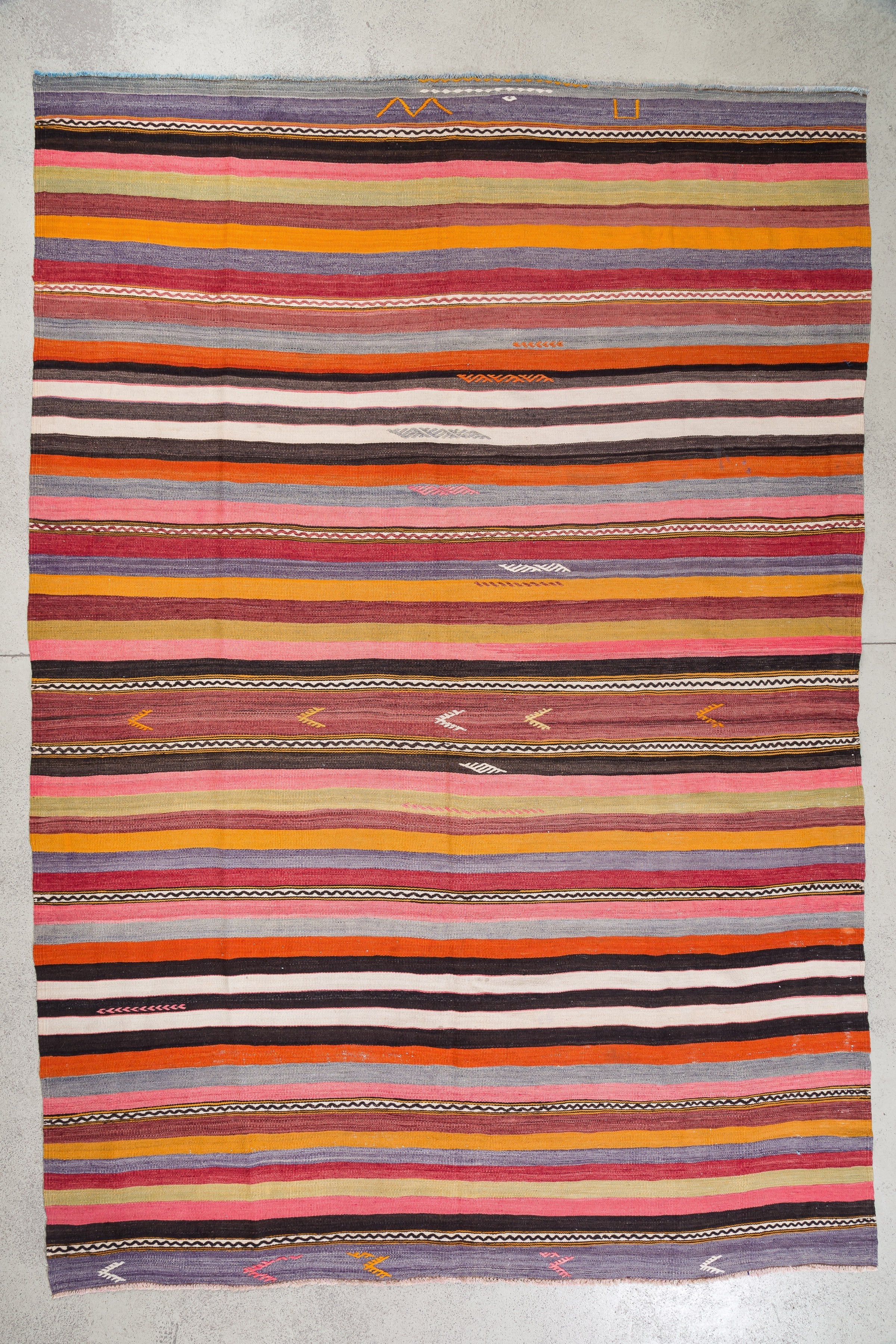 Vintage Kilim Acipayam 290x202cm - Wild Heart Free Soul