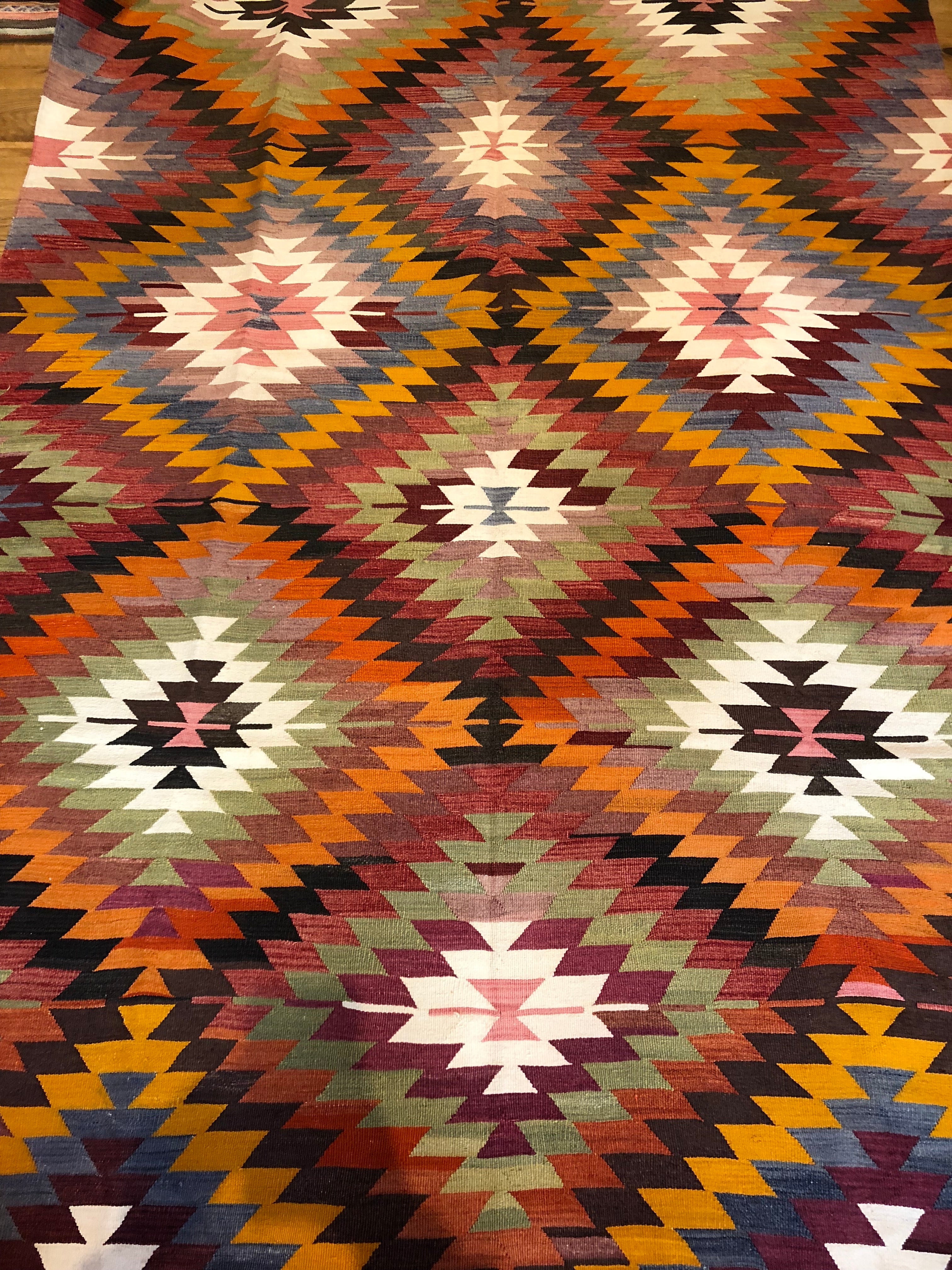 Vintage Kilim Acipayam 310x198cm - Wild Heart Free Soul