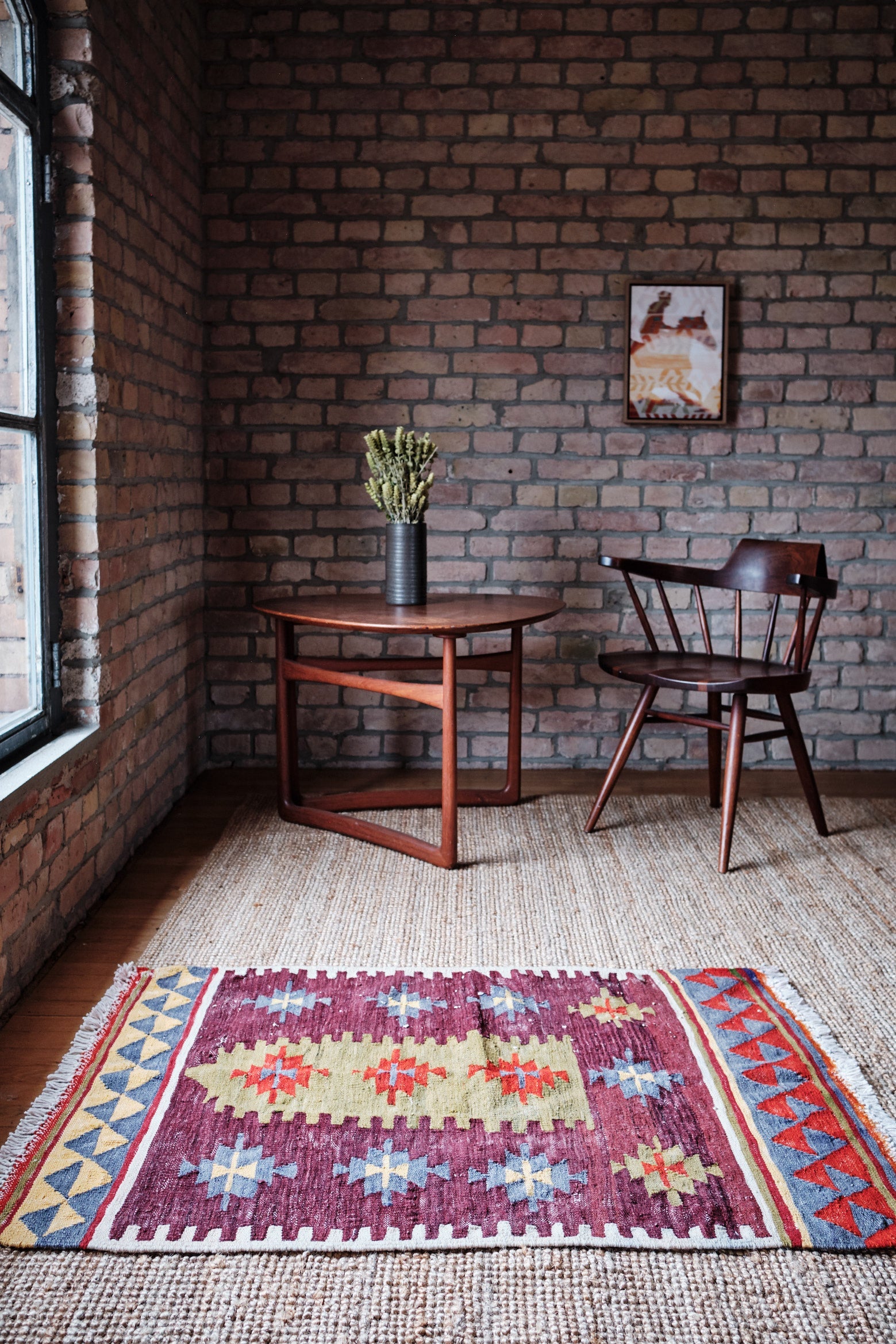 Vintage Kilim Afyon 112x85cm - Wild Heart Free Soul