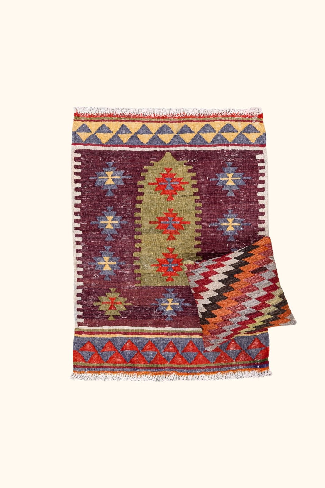 Vintage Kilim Afyon 112x85cm - Wild Heart Free Soul